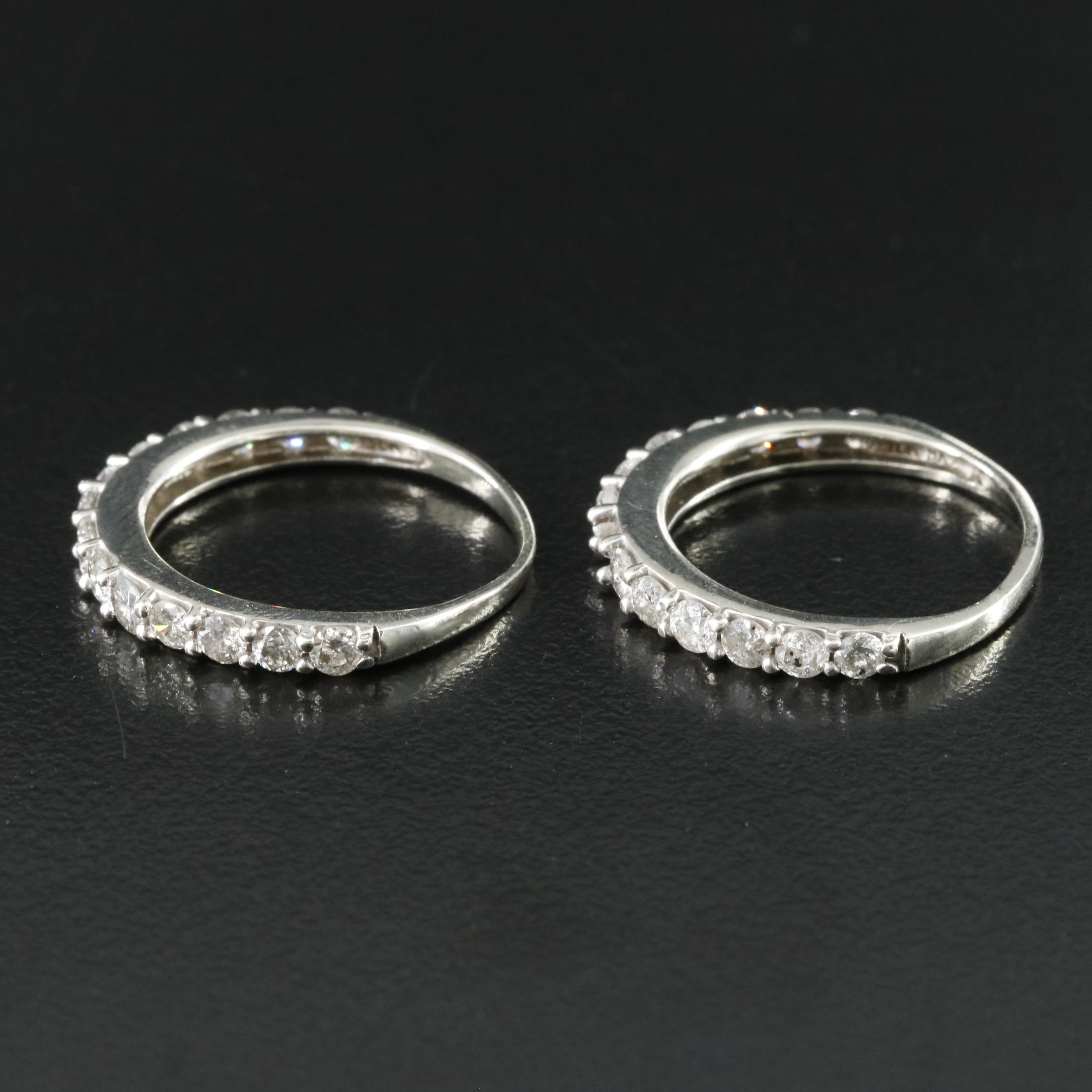 10K 1.68 CTW Diamond Bands