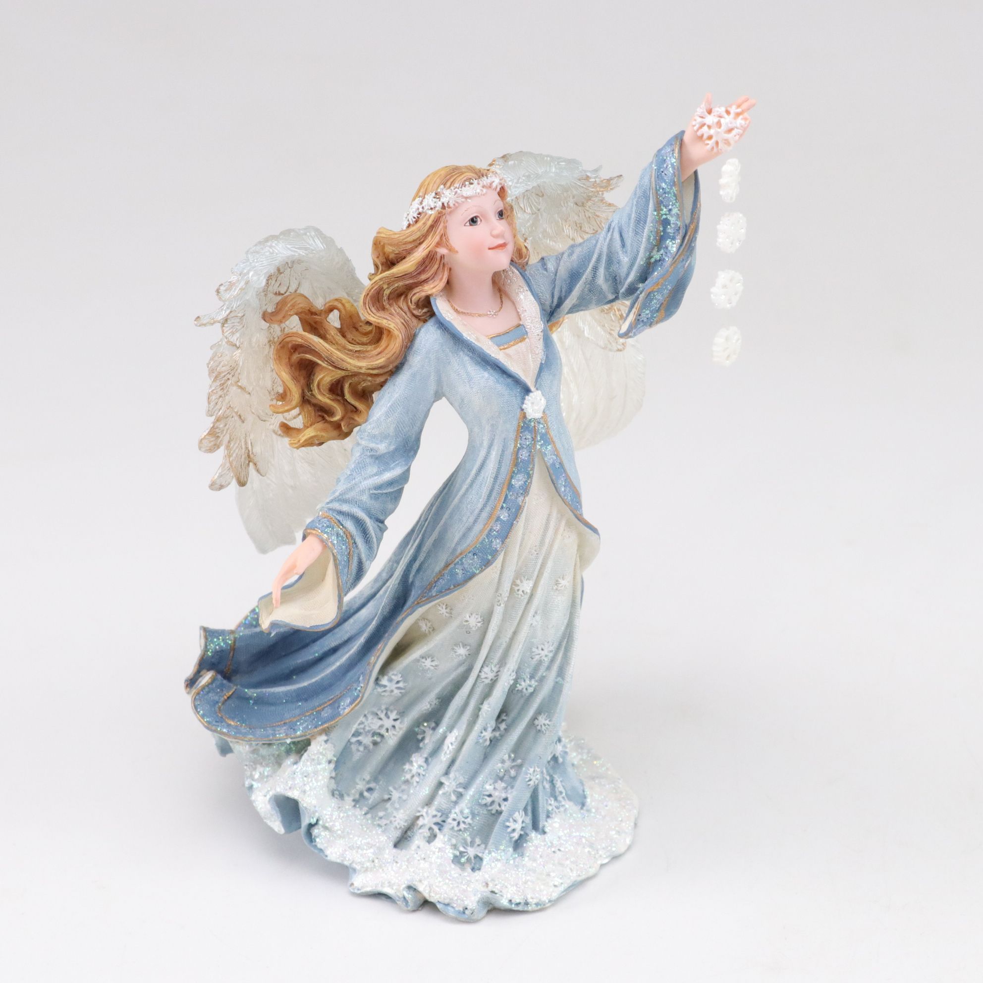 Almost Angels "His Burden is Light" Figurine with "Angel Kisses" Plate and More
