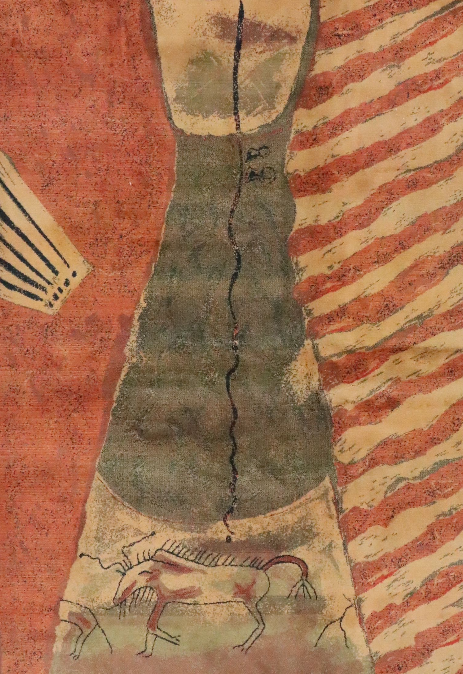 5'4 x 7'7 Machine Made Karastan Lascaux Collection Area Rug