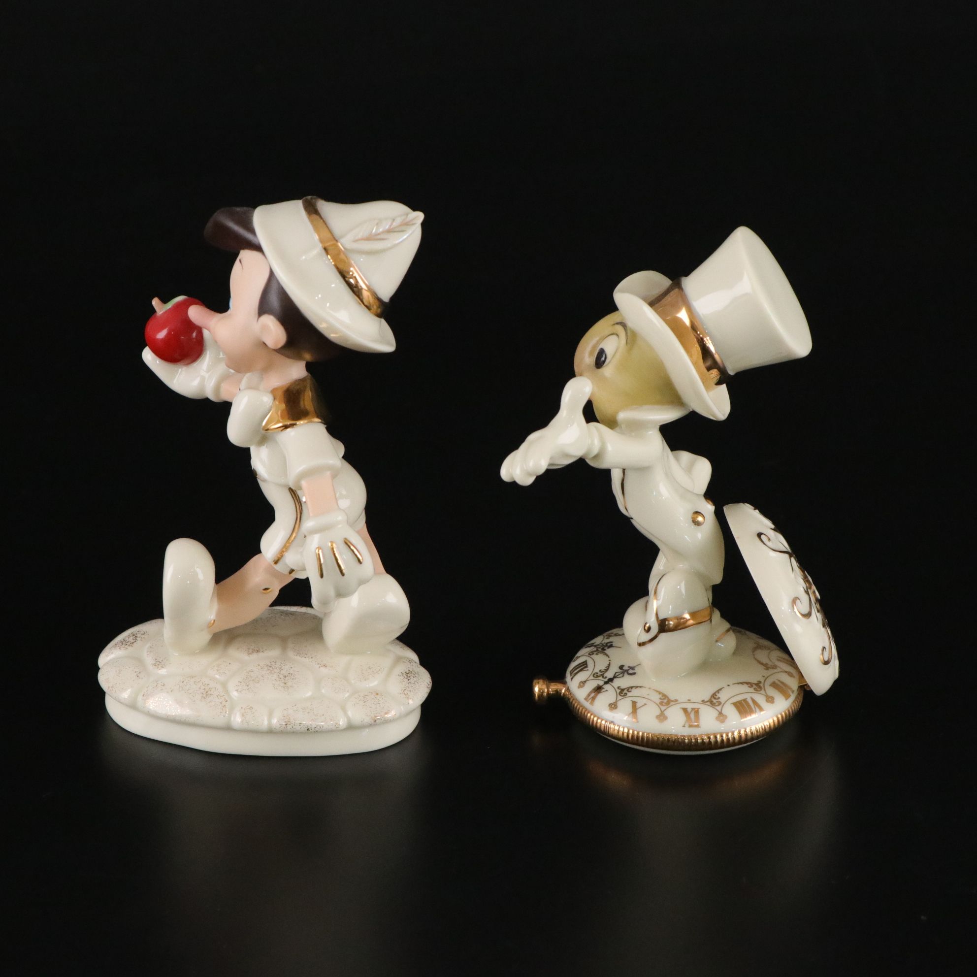 Lenox Jiminy Cricket, Pinocchio & Other Disney Character Figurines