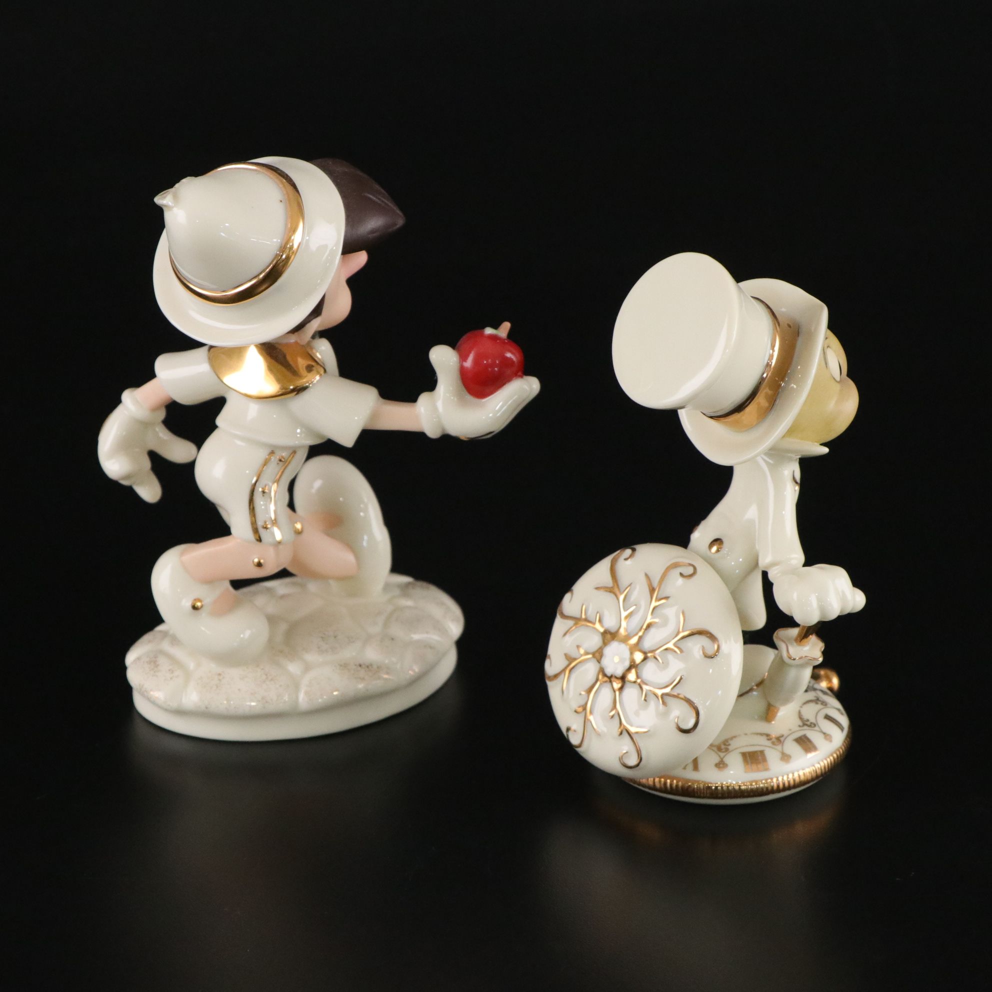 Lenox Jiminy Cricket, Pinocchio & Other Disney Character Figurines