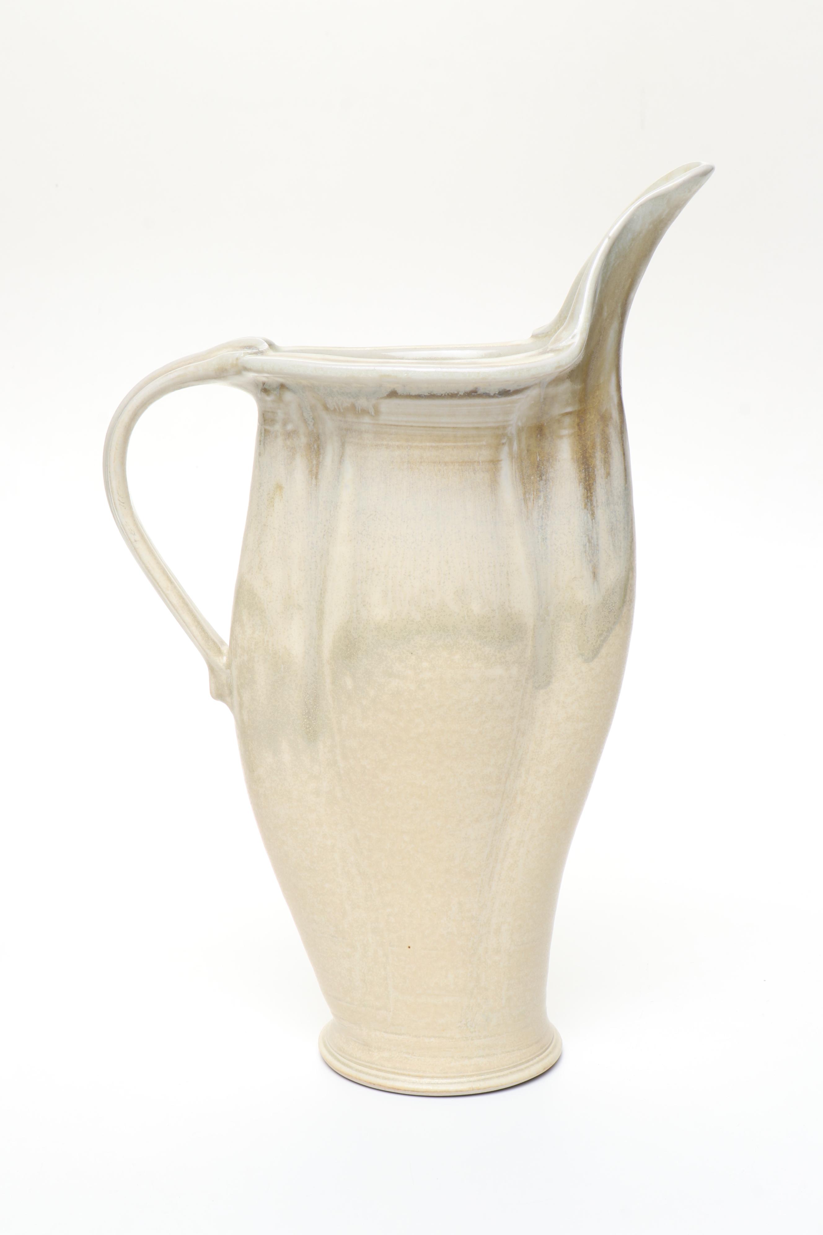 Nell Hazinski, More Signed Art Pottery Ewer, Pitcher and Bowls