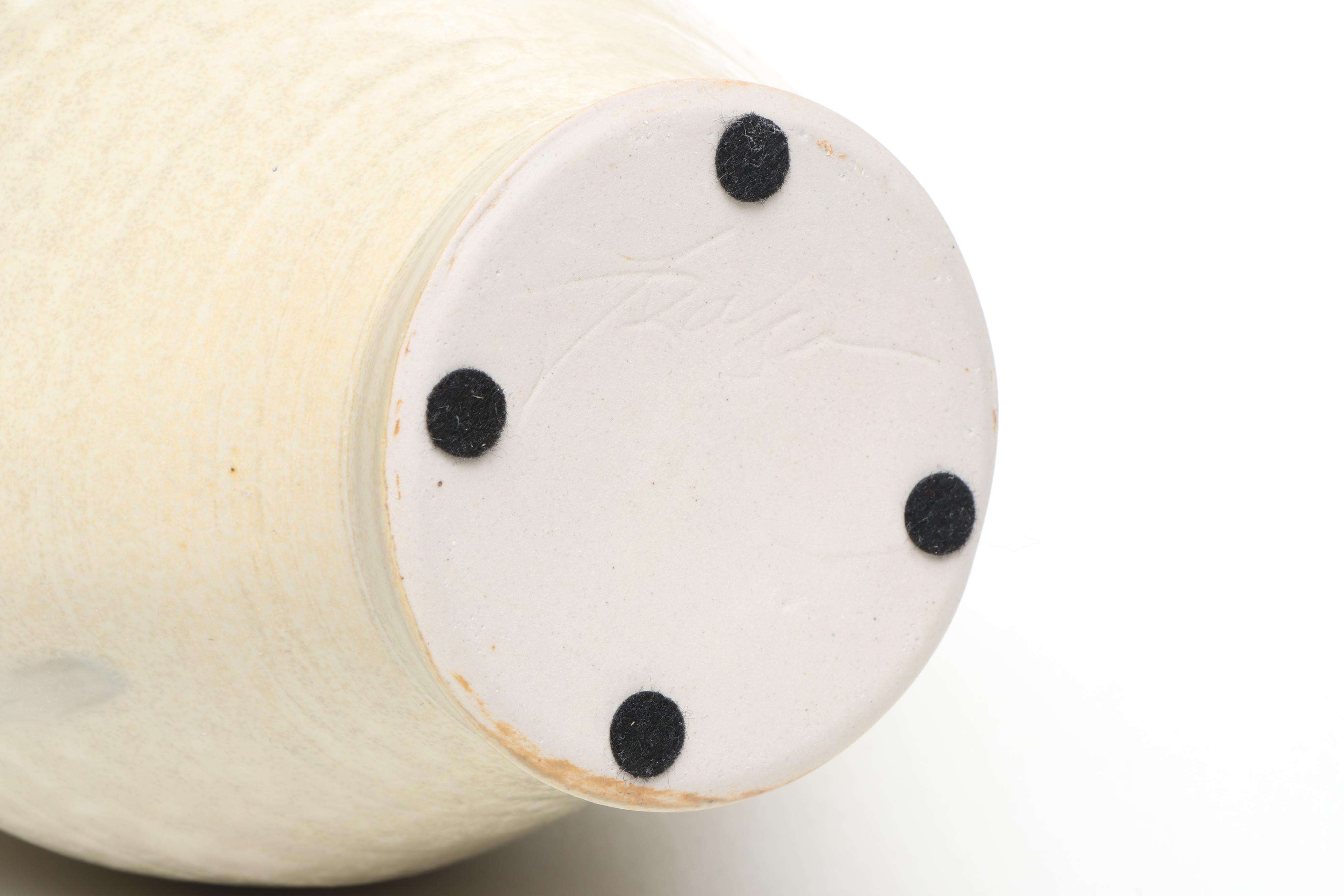 Nell Hazinski, More Signed Art Pottery Ewer, Pitcher and Bowls