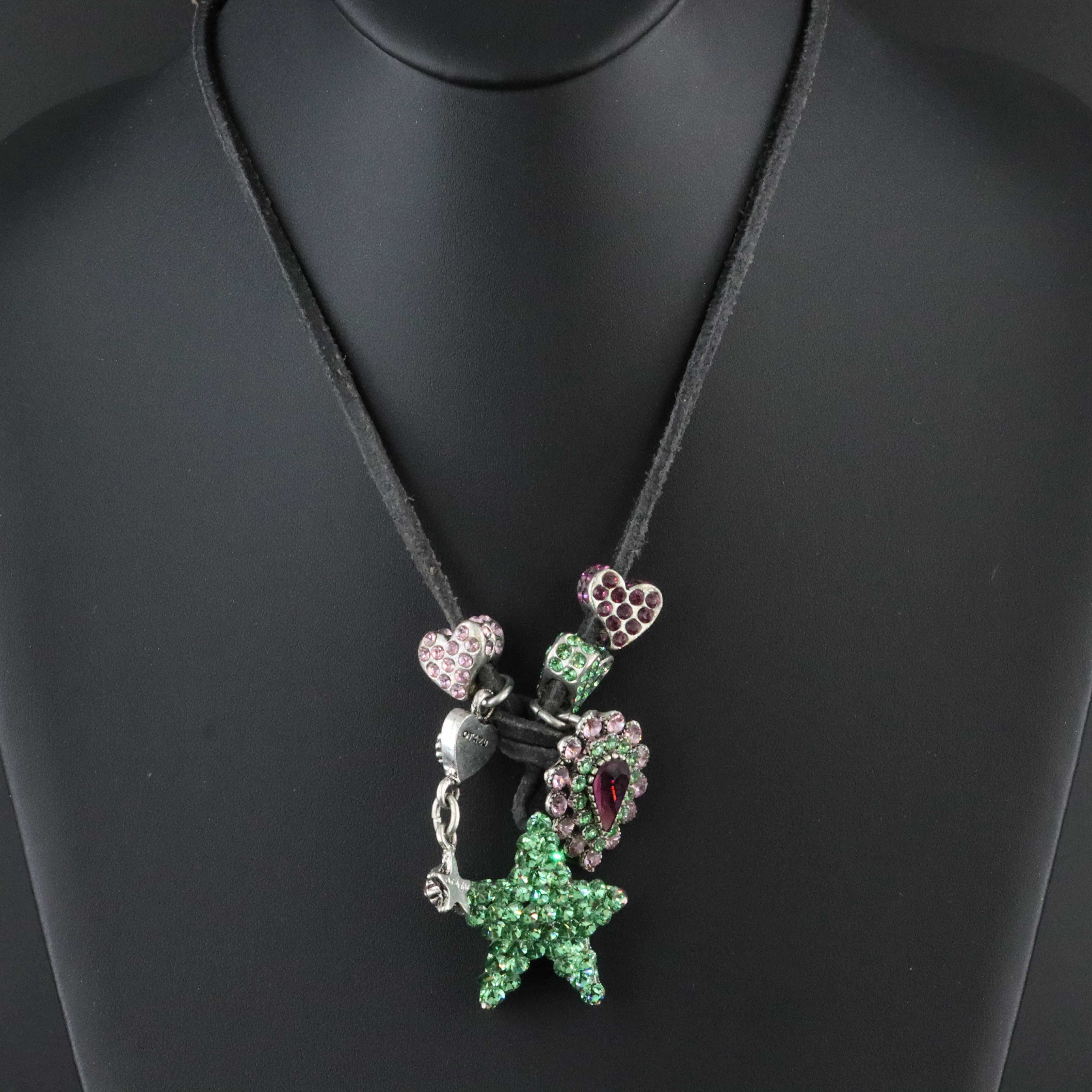 Rodrigo Otazu "Angels from Above" Crystal Necklace