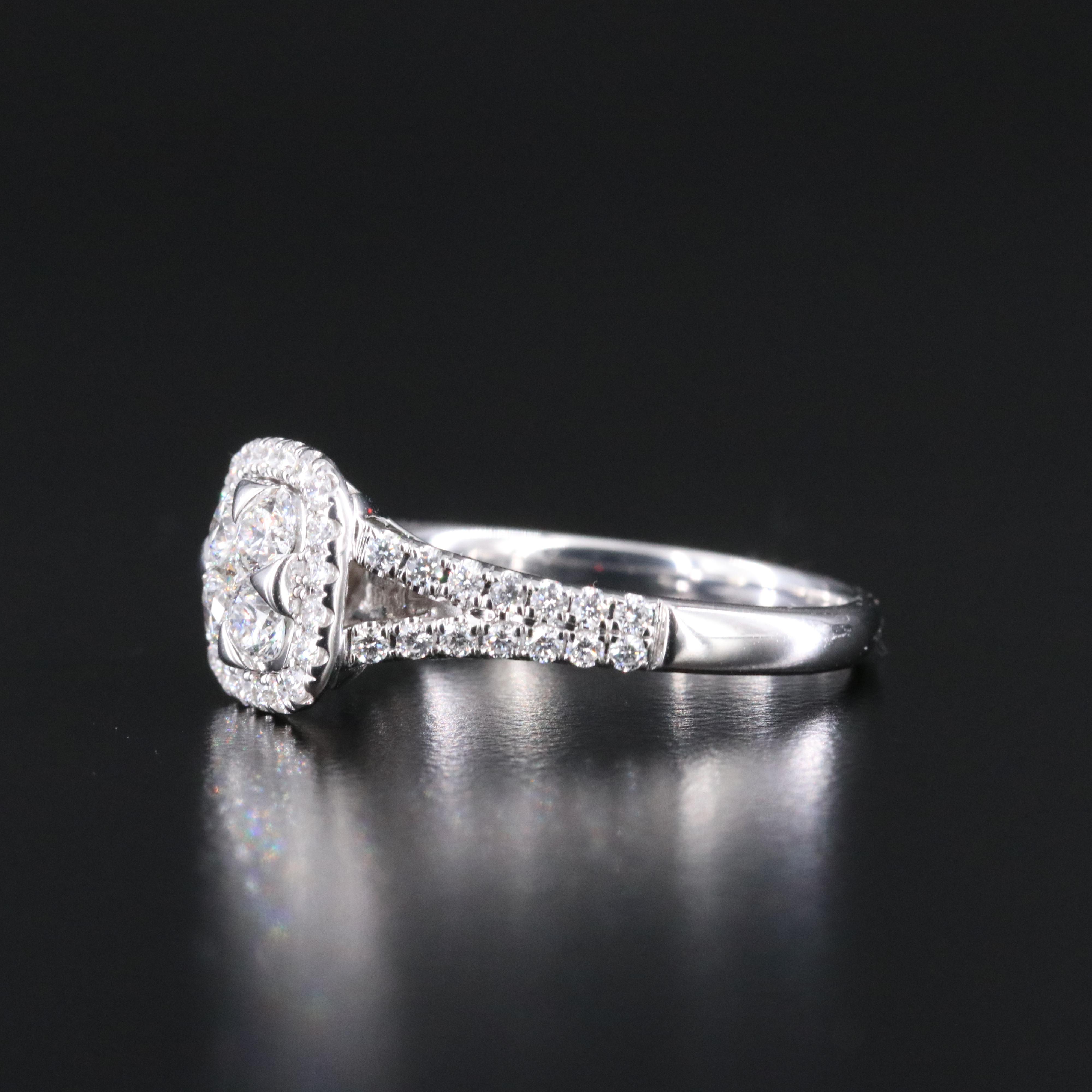14K 0.90 CTW Diamond Ring