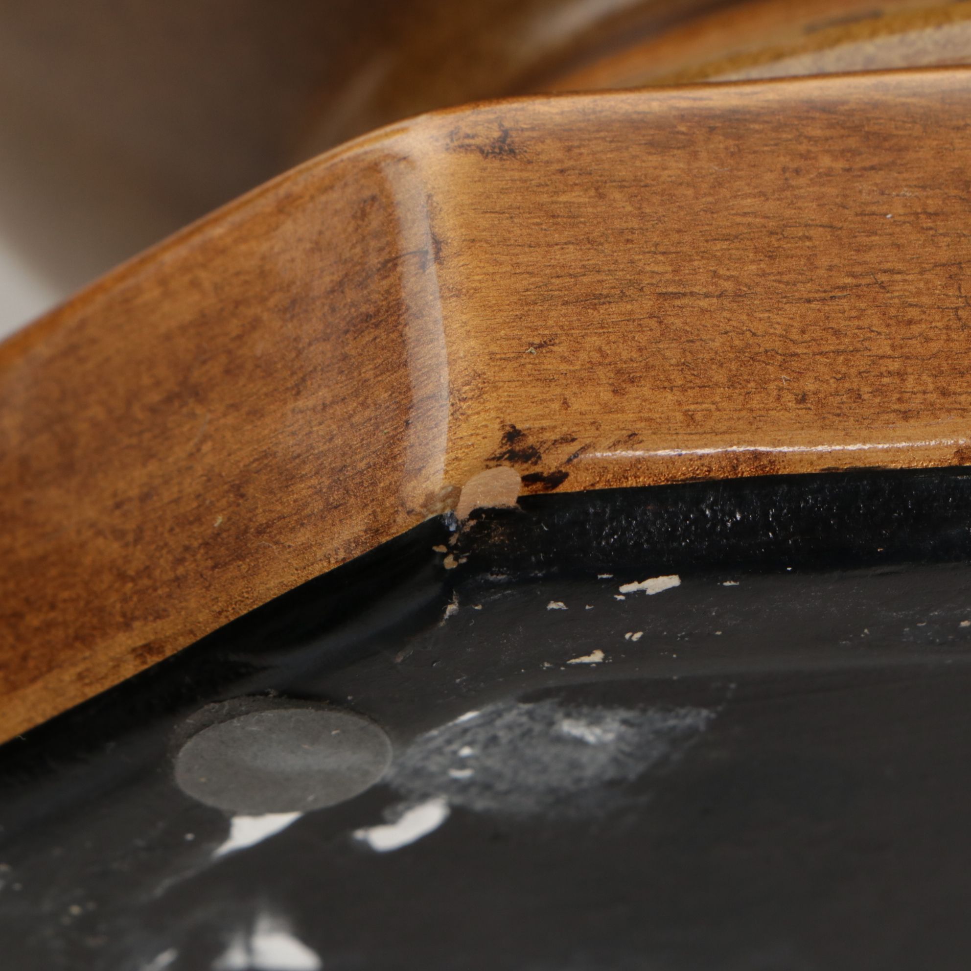 Pair of Ceramic Decorative Crackle Vases with Rose Motifs