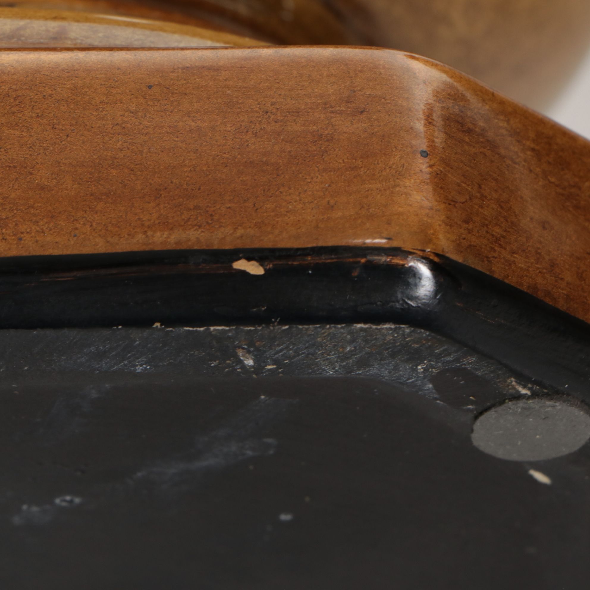 Pair of Ceramic Decorative Crackle Vases with Rose Motifs