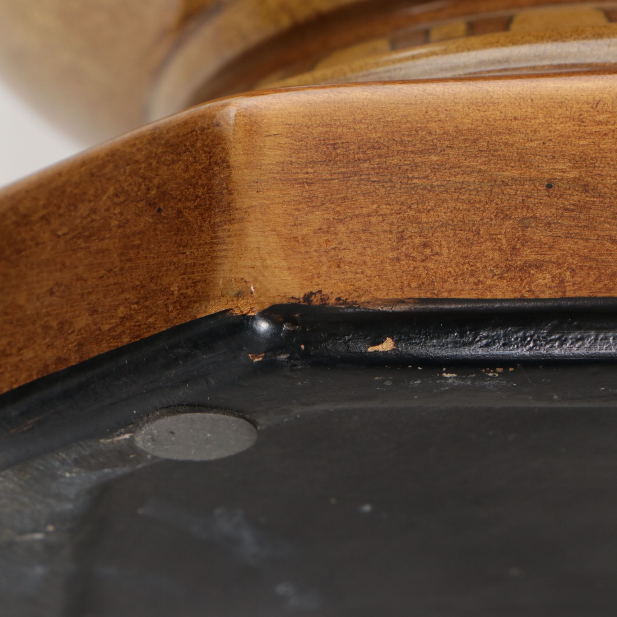 Pair of Ceramic Decorative Crackle Vases with Rose Motifs