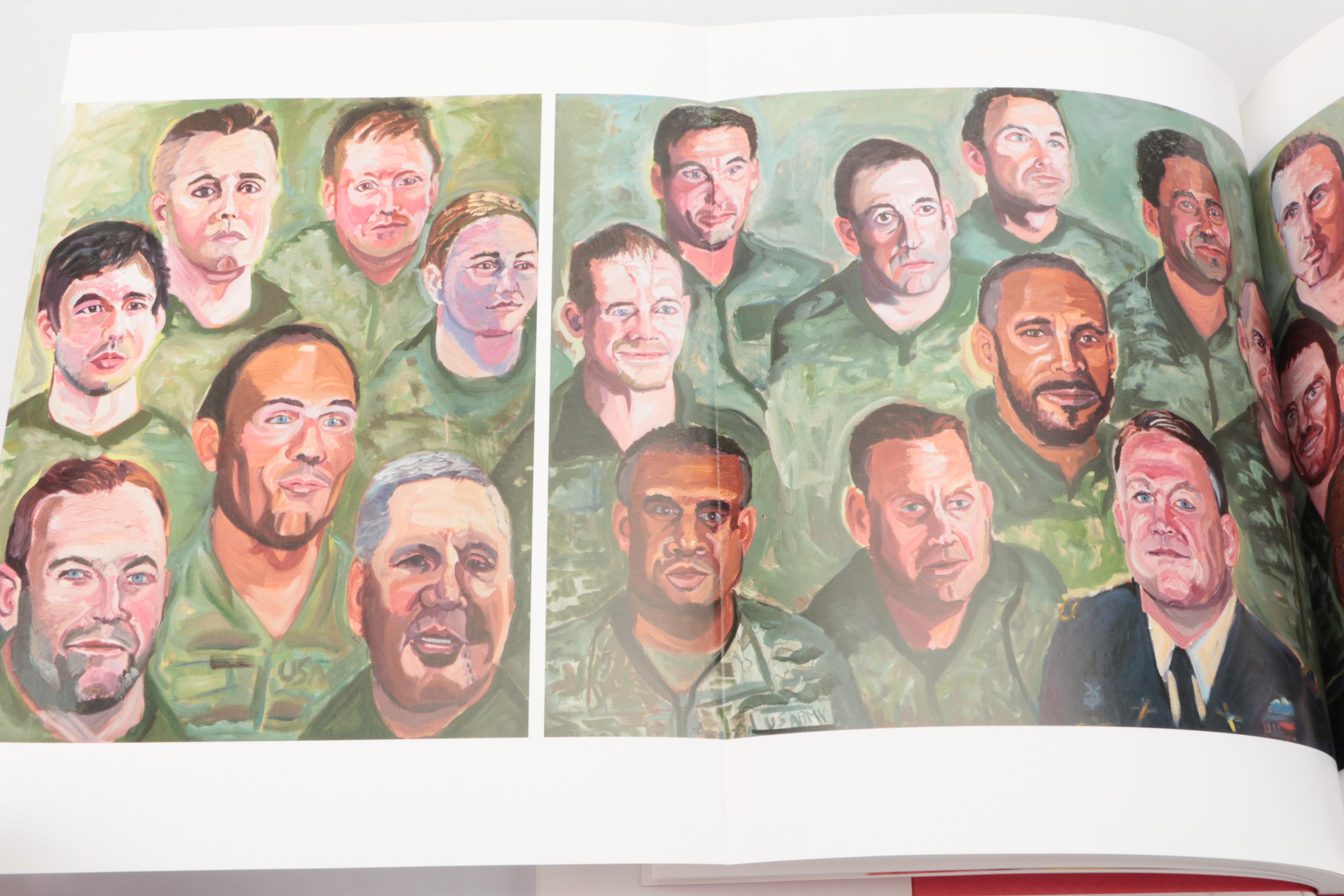 First Edition "Out of Many, One" and "Portraits of Courage" by George W. Bush