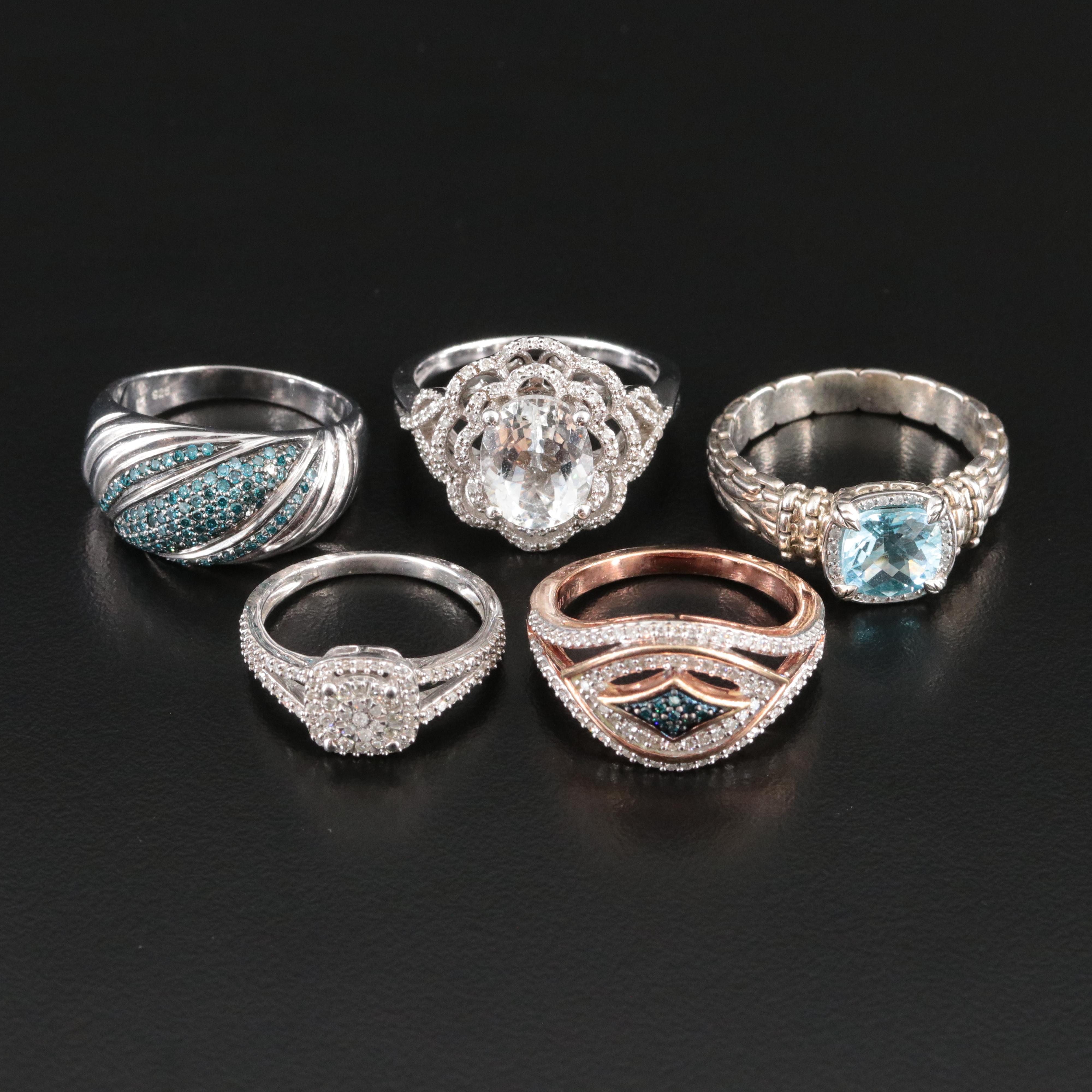 Jai Ring Featured in Sterling Gemstone Ring Collection
