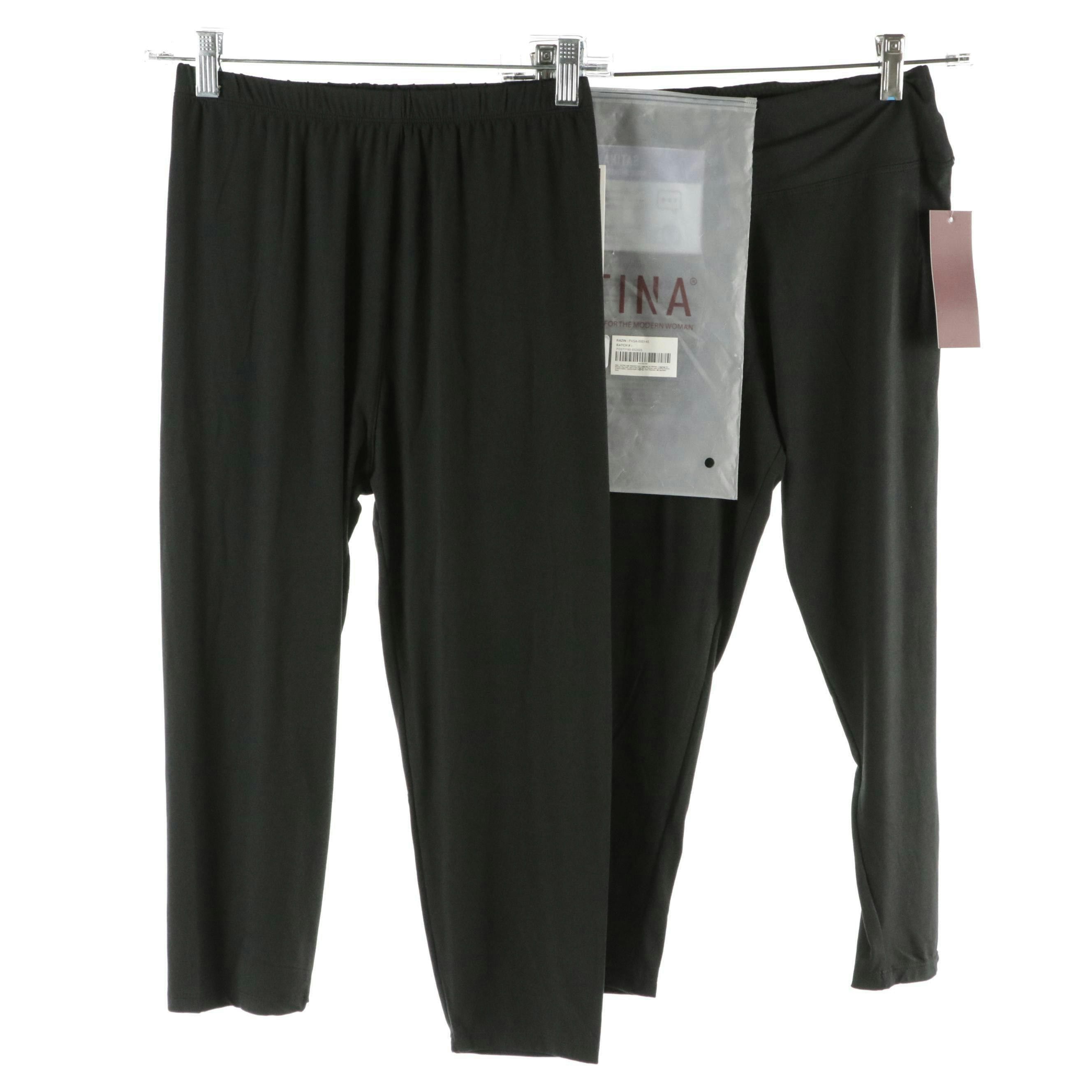 Satina High Waist and Natural Waist Capri Leggings