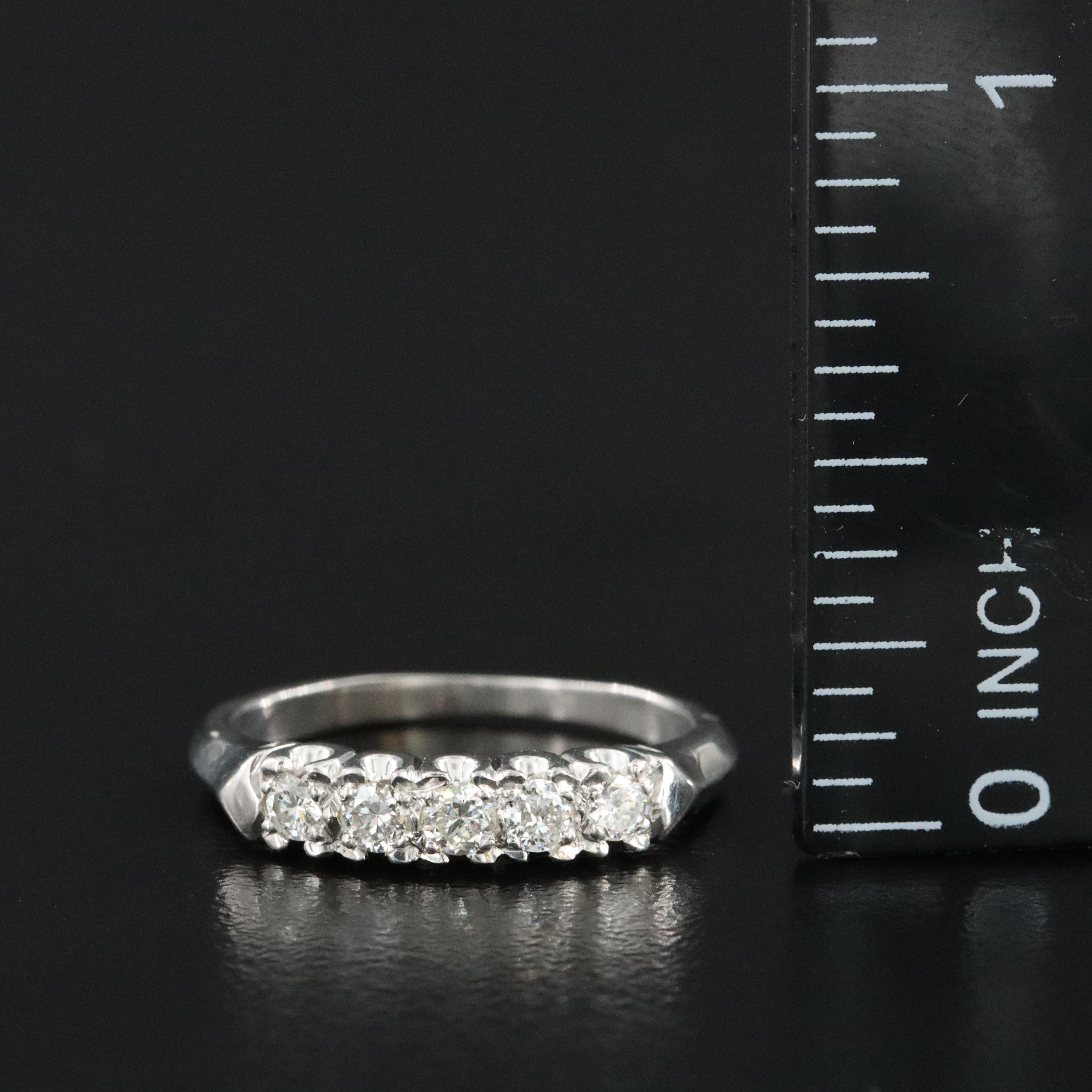 Platinum 0.25 CTW Diamond Ring