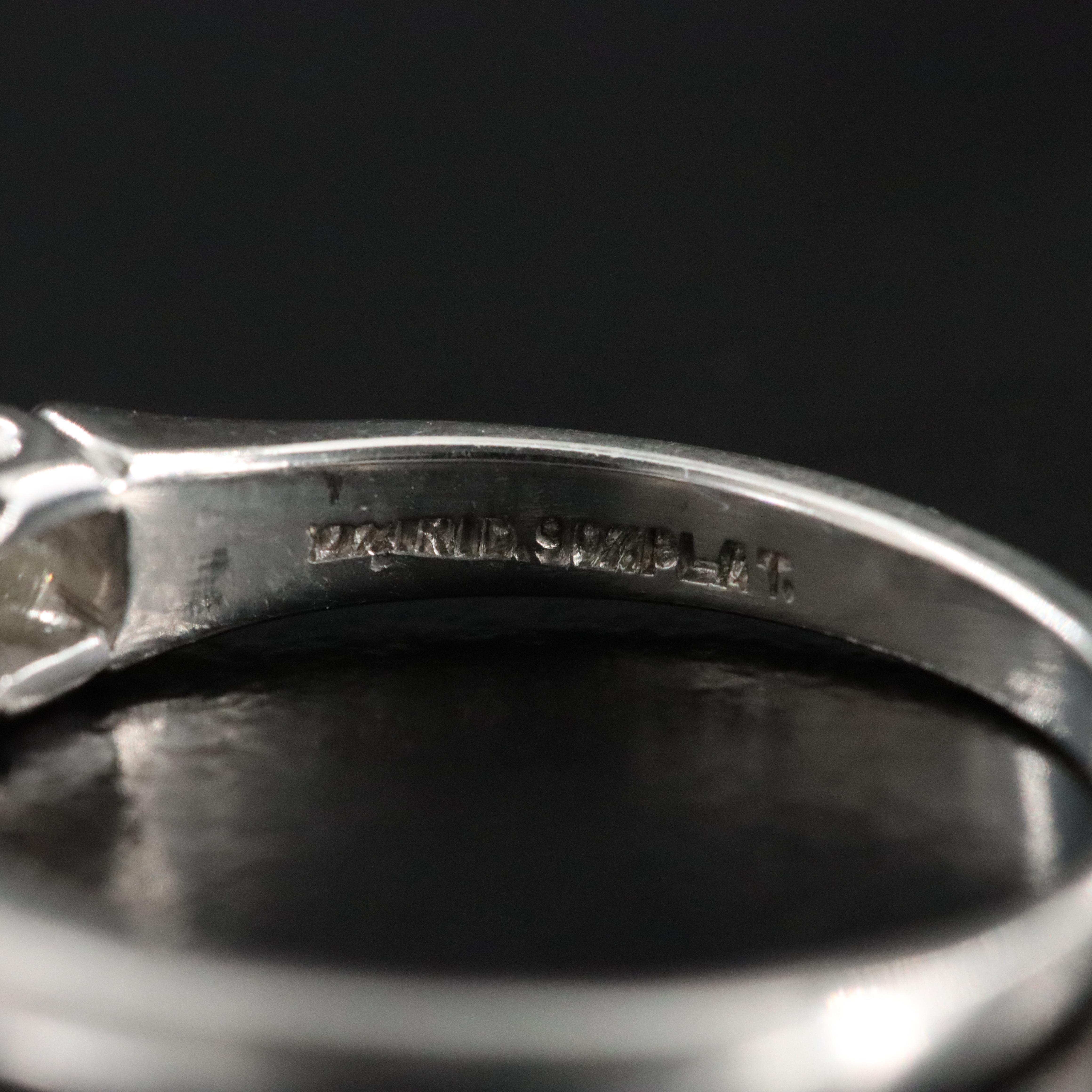 Platinum 0.25 CTW Diamond Ring