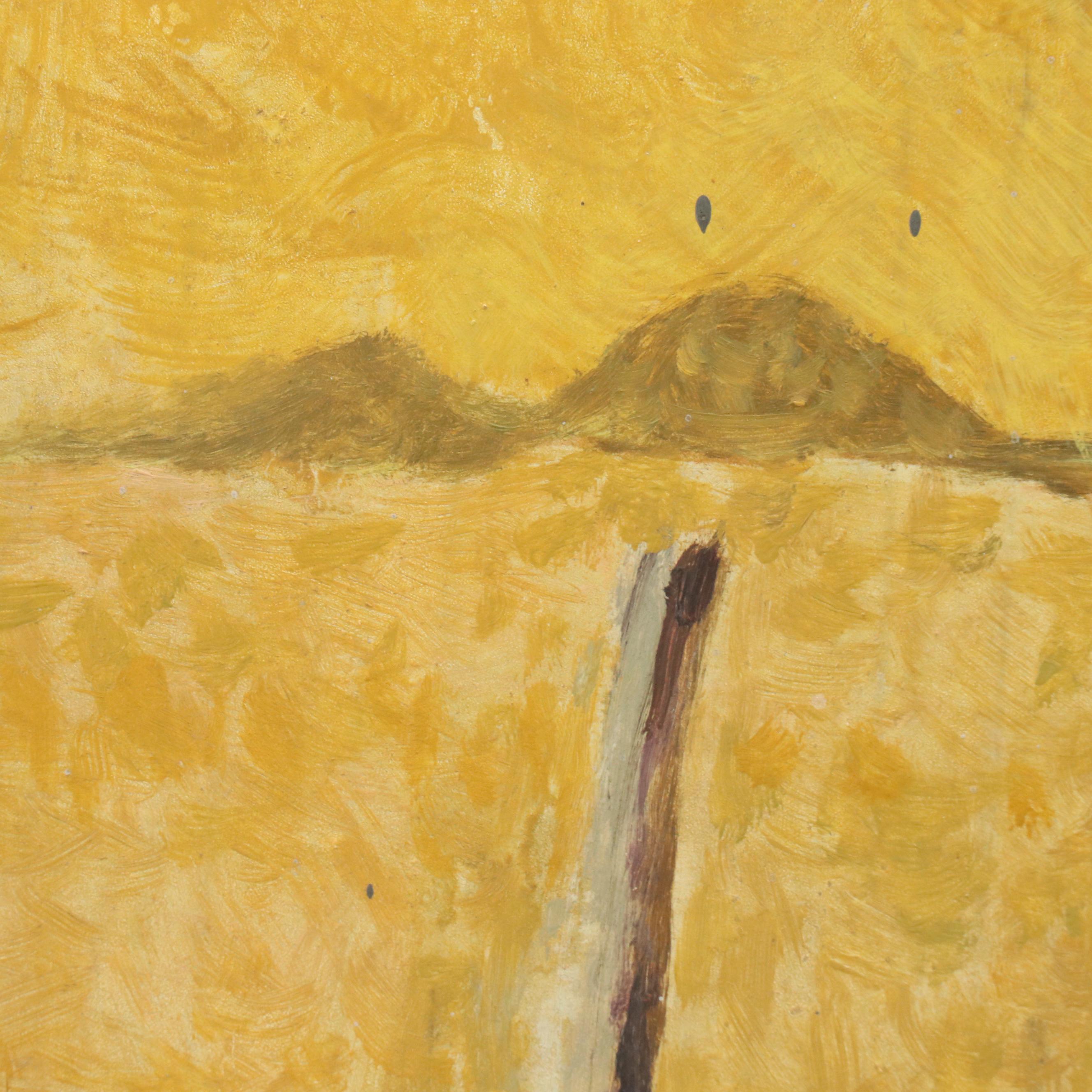 Surrealist Figurative Oil Painting, 1955