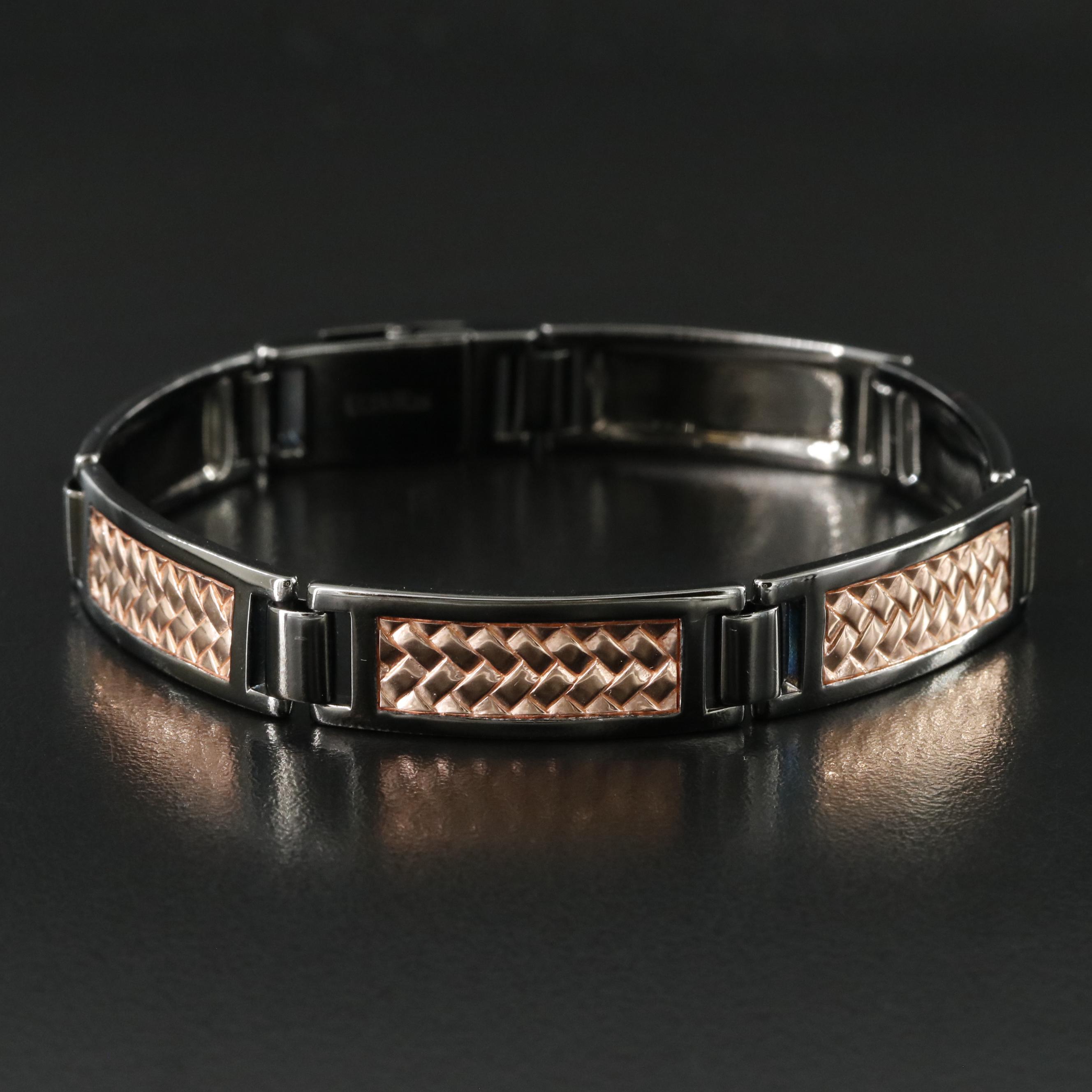 EFFY Sterling Two-Tone Link Bracelet