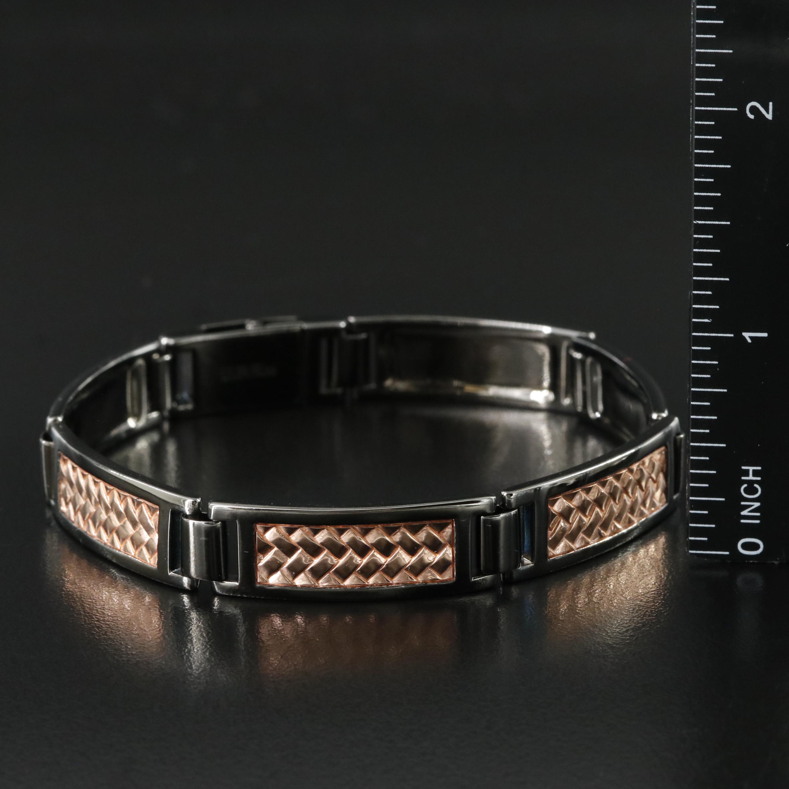 EFFY Sterling Two-Tone Link Bracelet