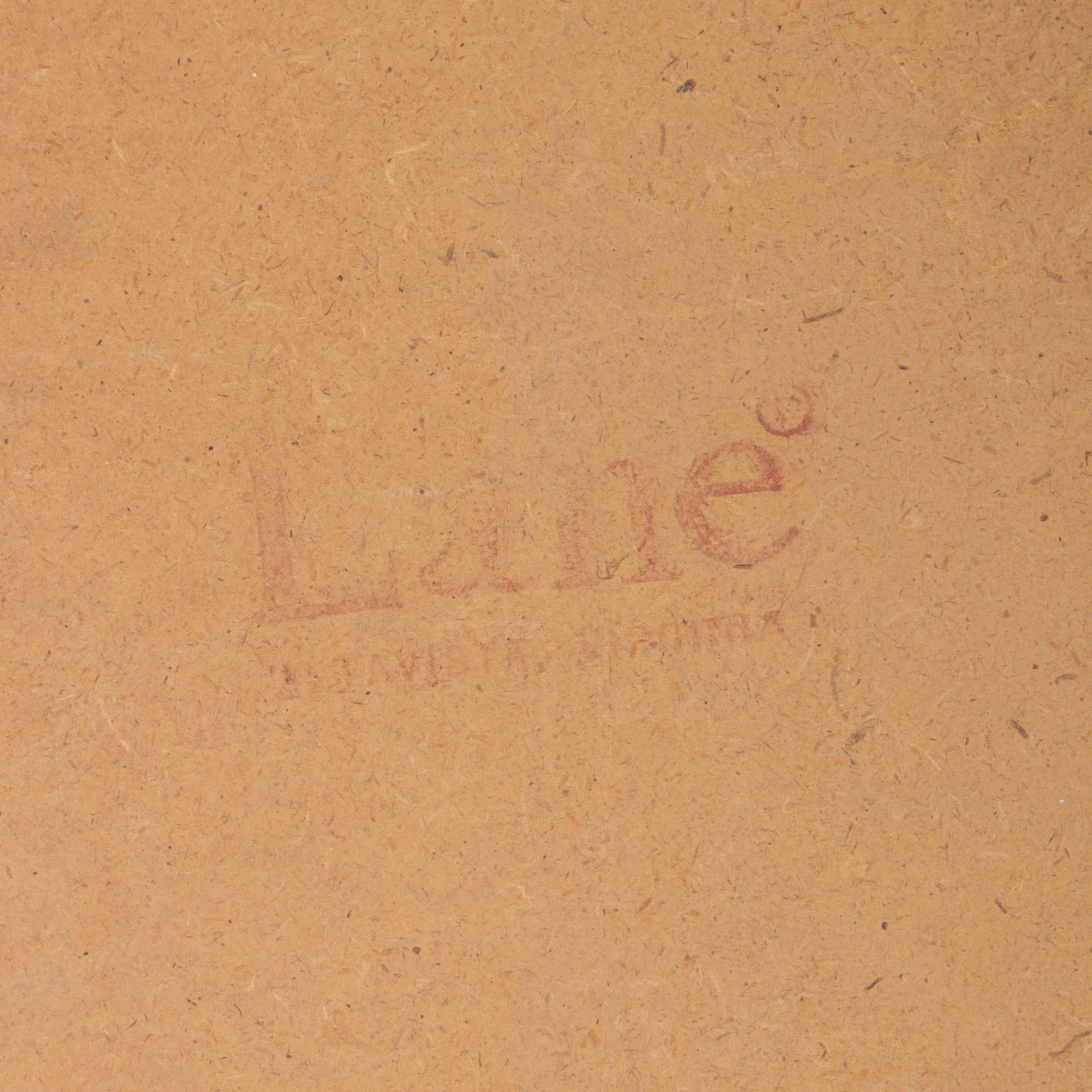 Lane Walnut Finish Frame Wall Mirror, Mid to Late 20th Century