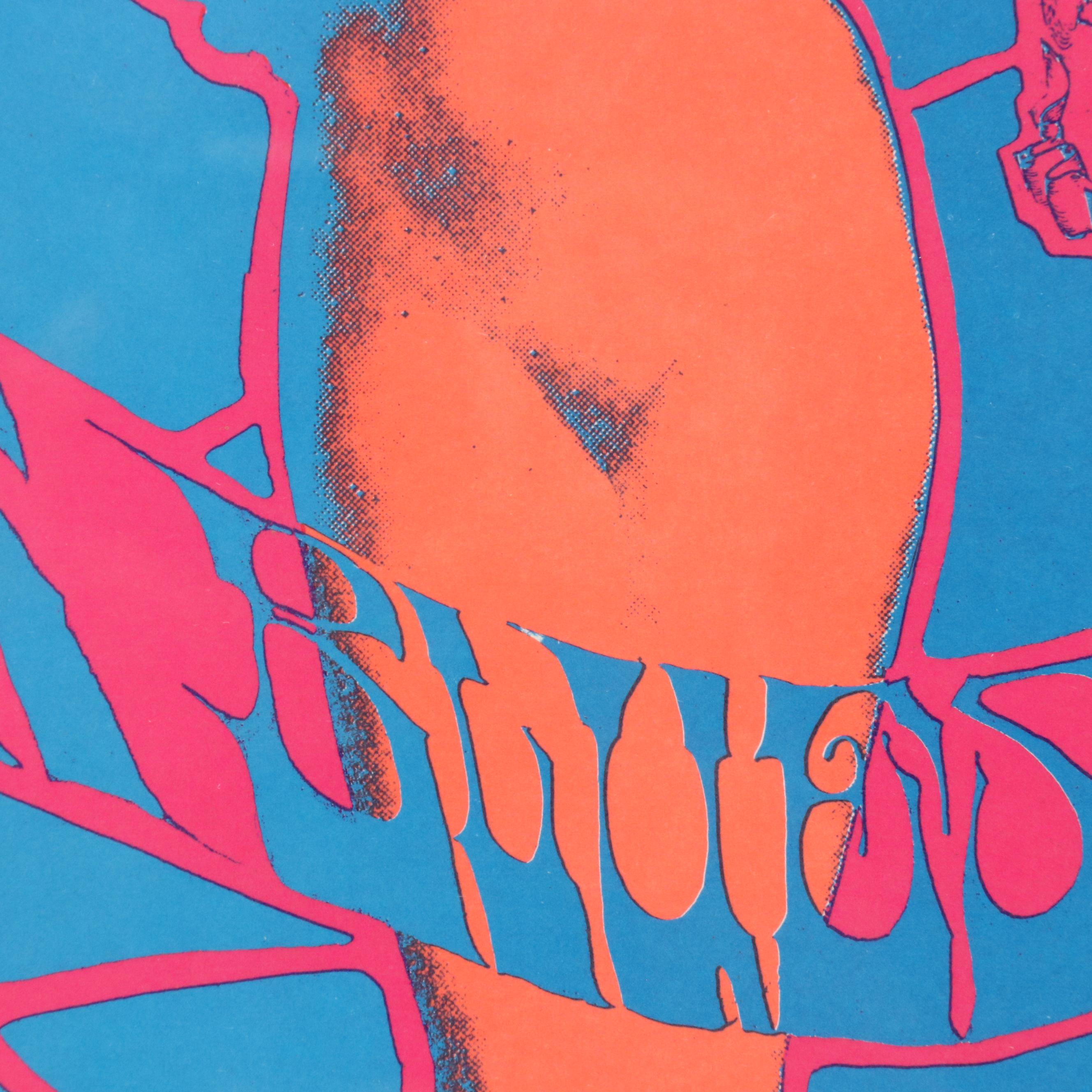 Miller Blues Band Serigraph Concert Poster "Angel," 1967