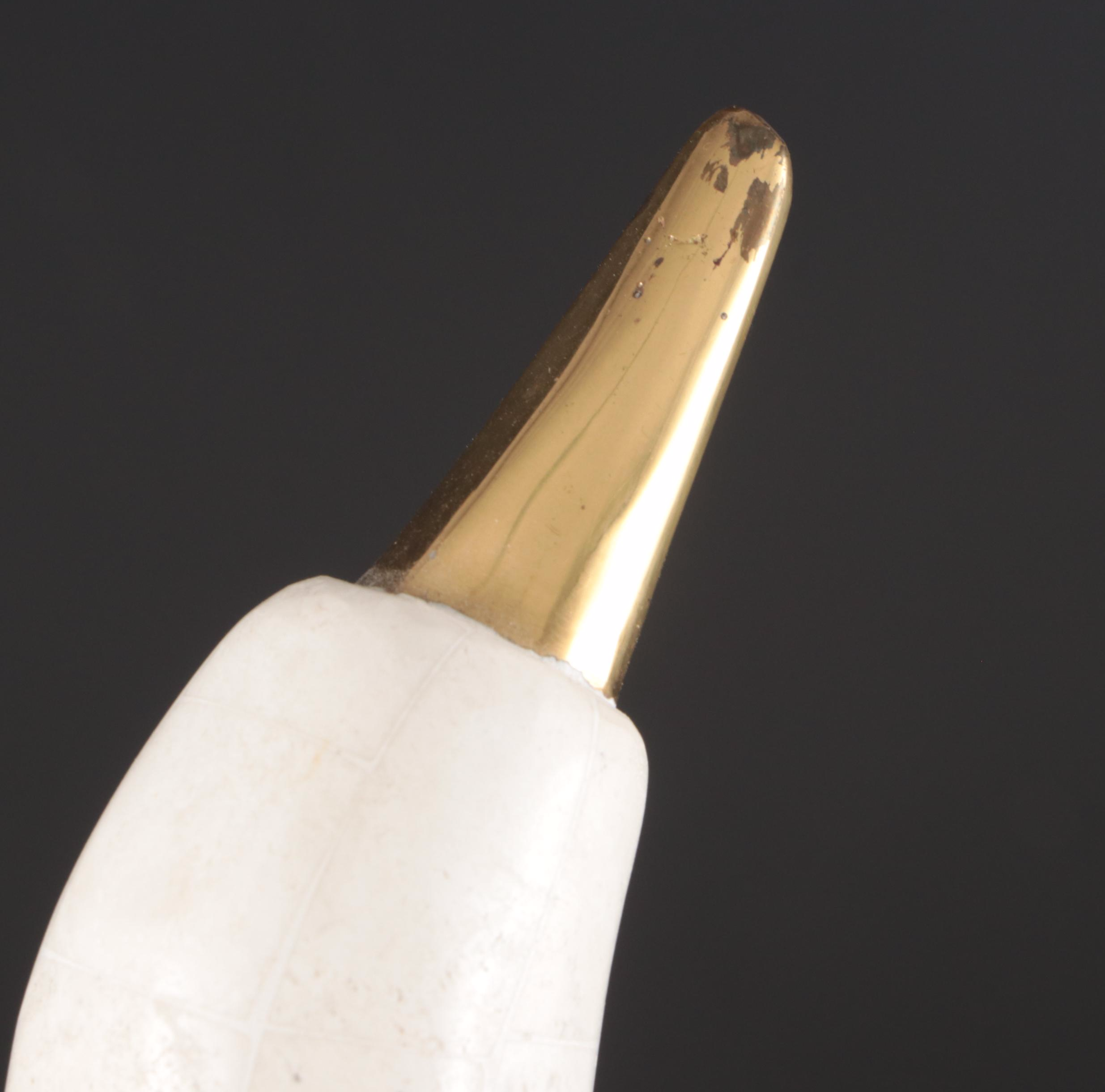 Maitland-Smith Attributed Deco Revival Tessellated Stone Bird