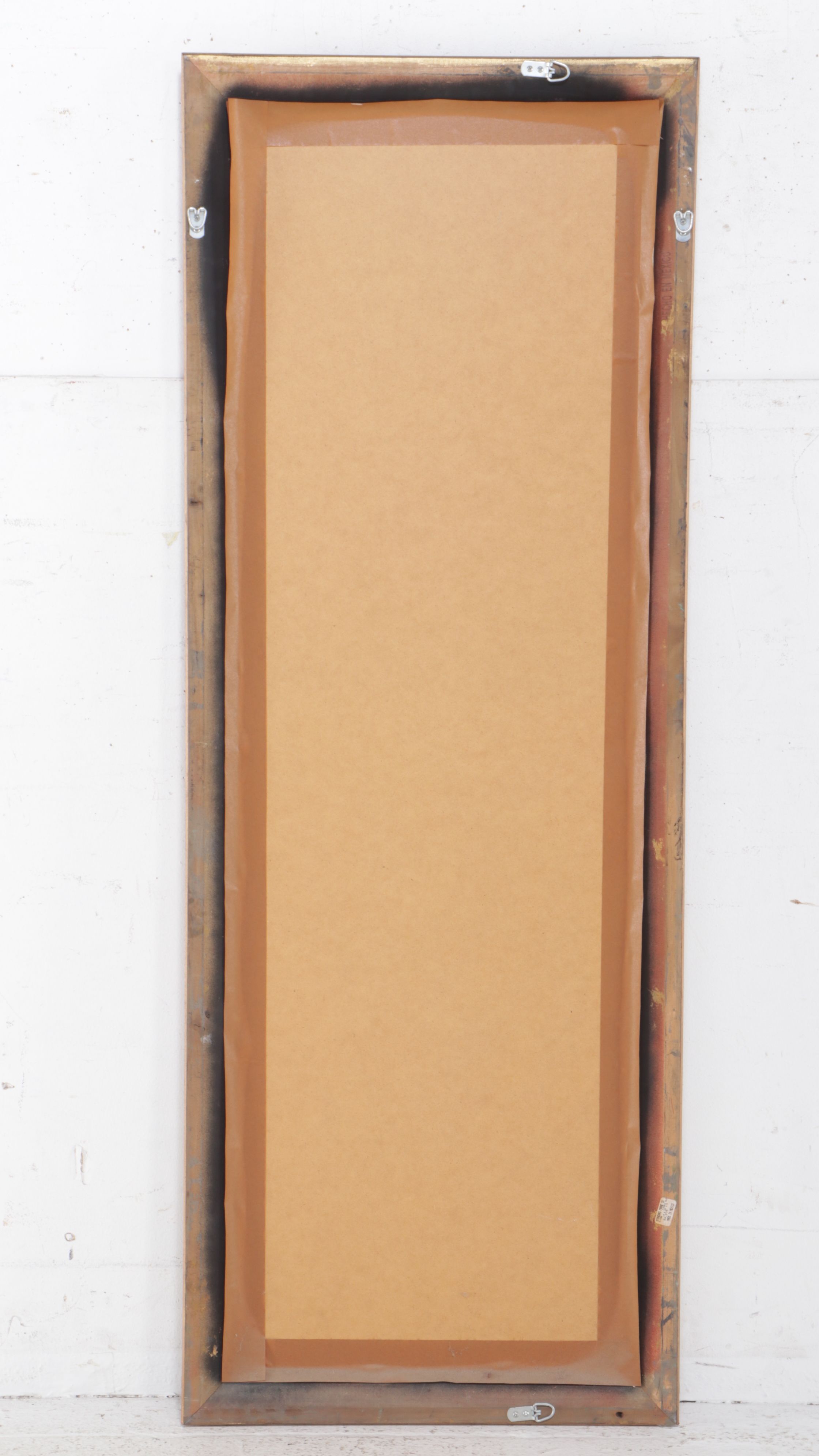 Victorian Style Giltwood Rectangular Mirror