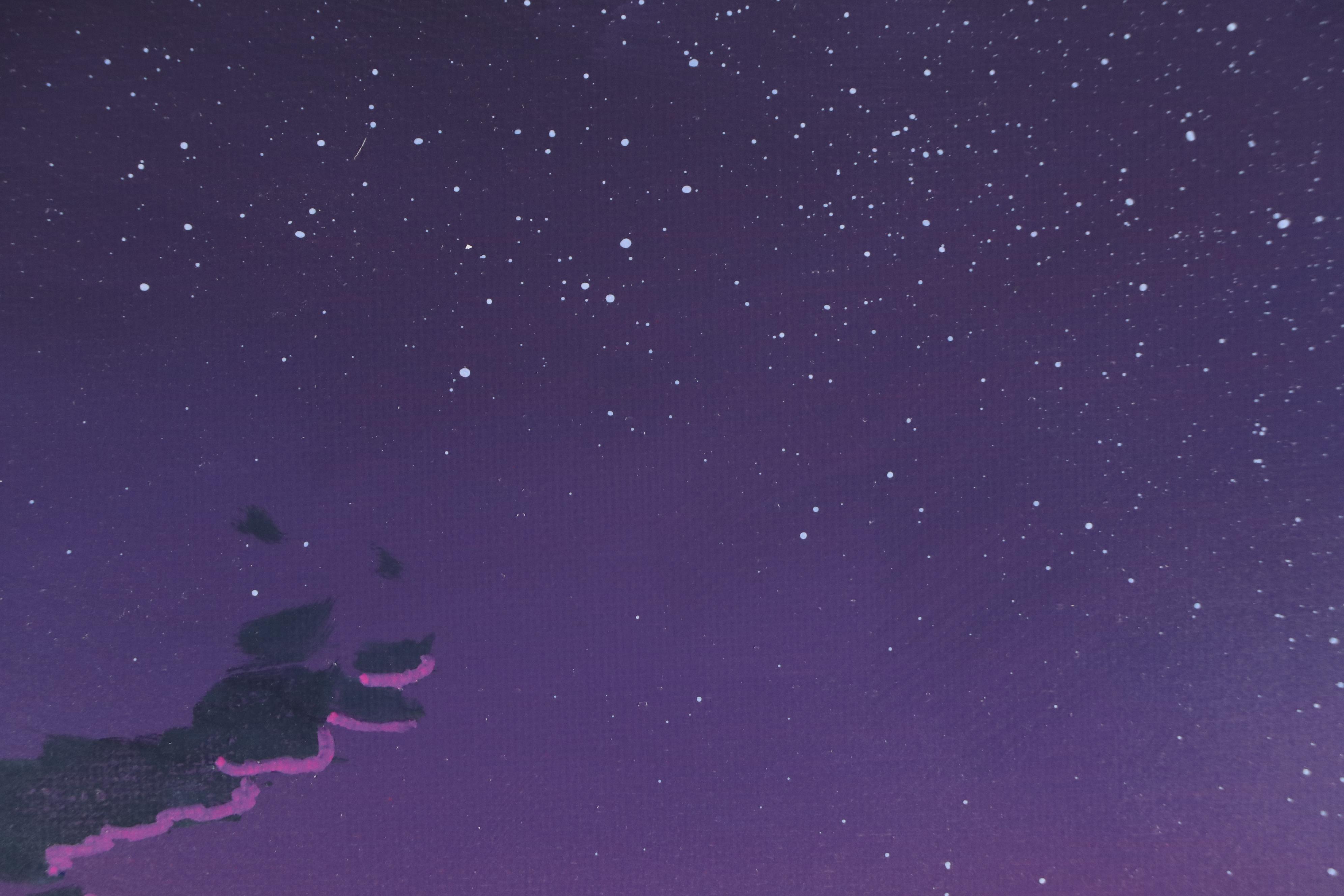 Doug "Bumo" Johnpeer Sunset Landscape Oil Painting "Evening Marsh," 2025