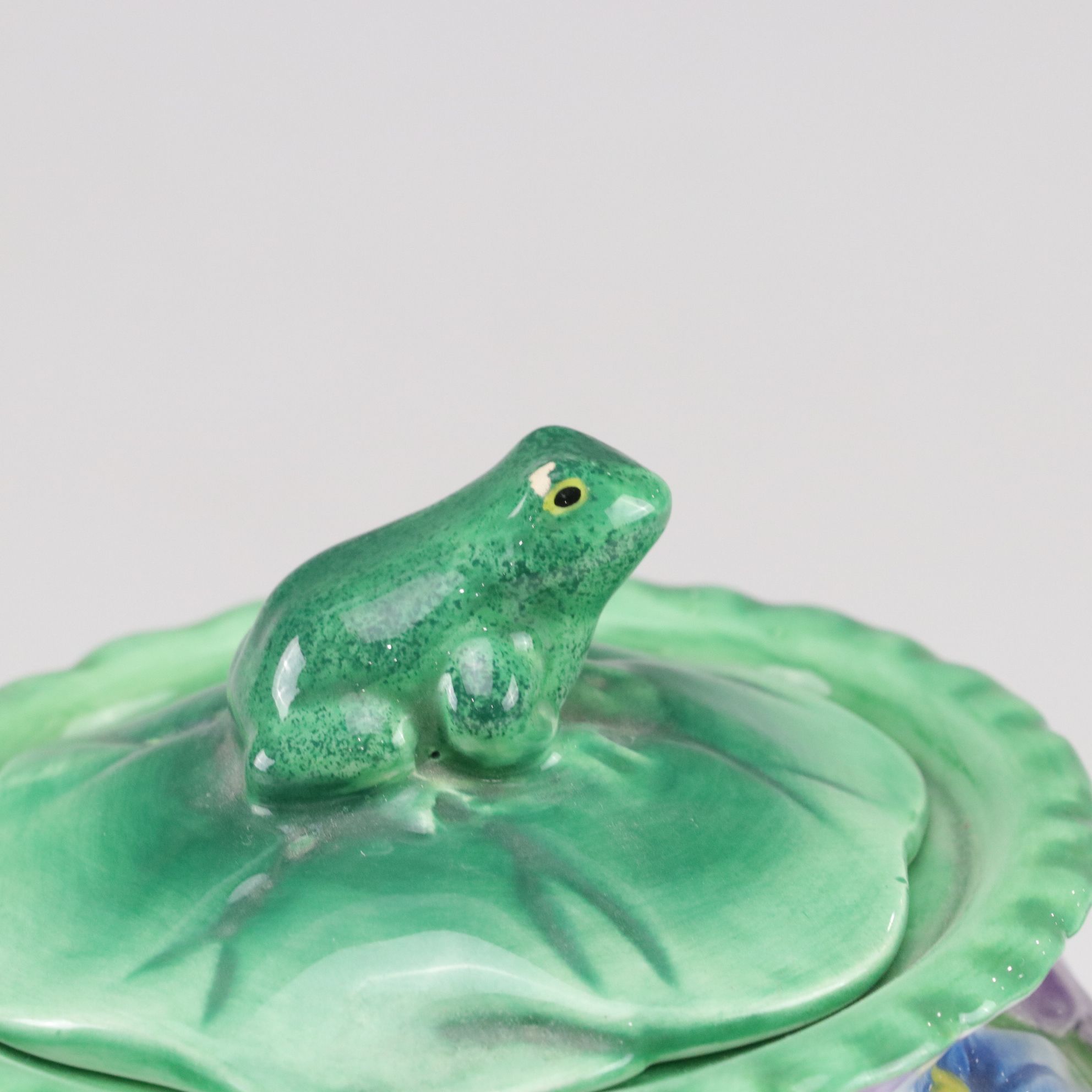 Jeannette Adams  for Silvestri Frog & Flowers Tea Set for Two