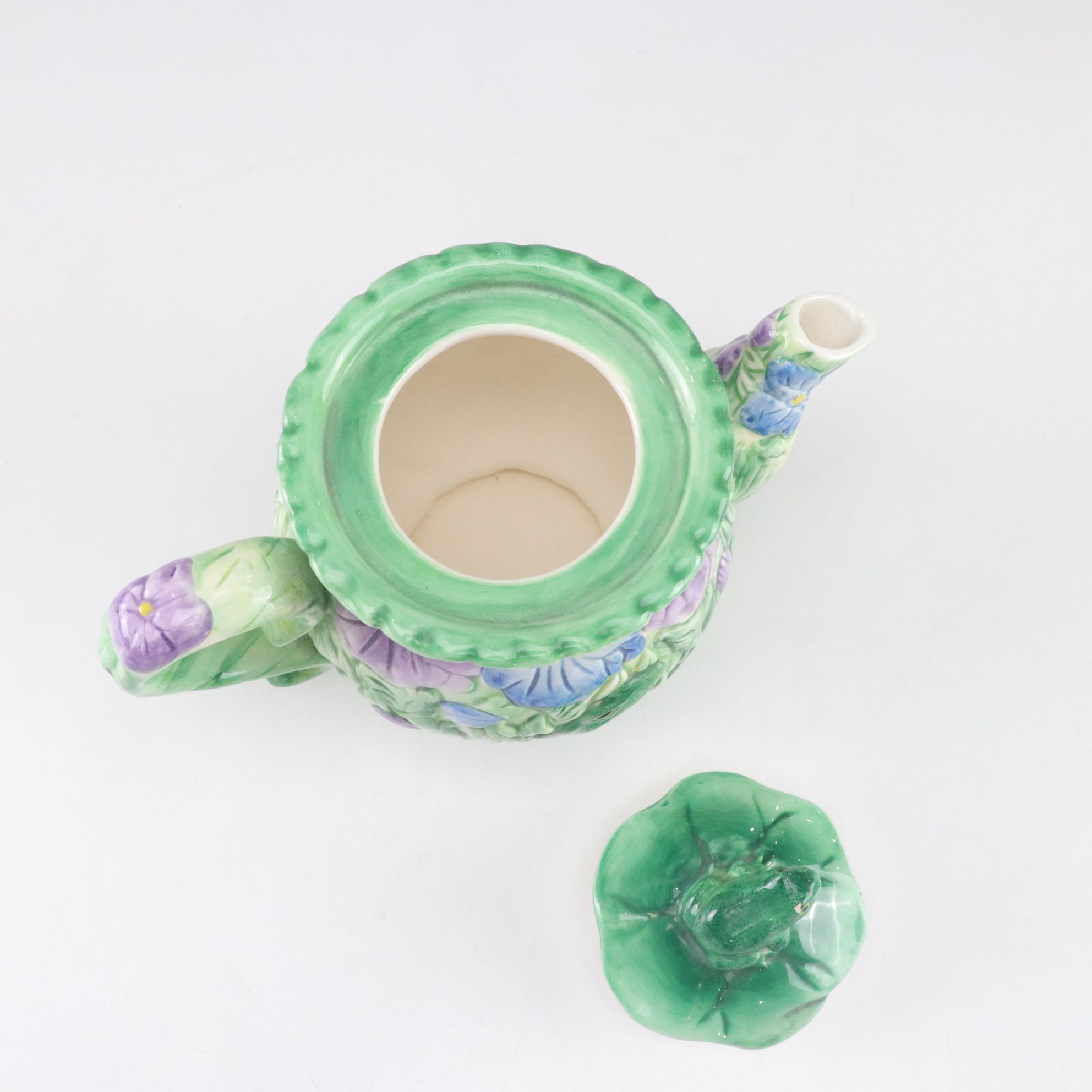 Jeannette Adams  for Silvestri Frog & Flowers Tea Set for Two