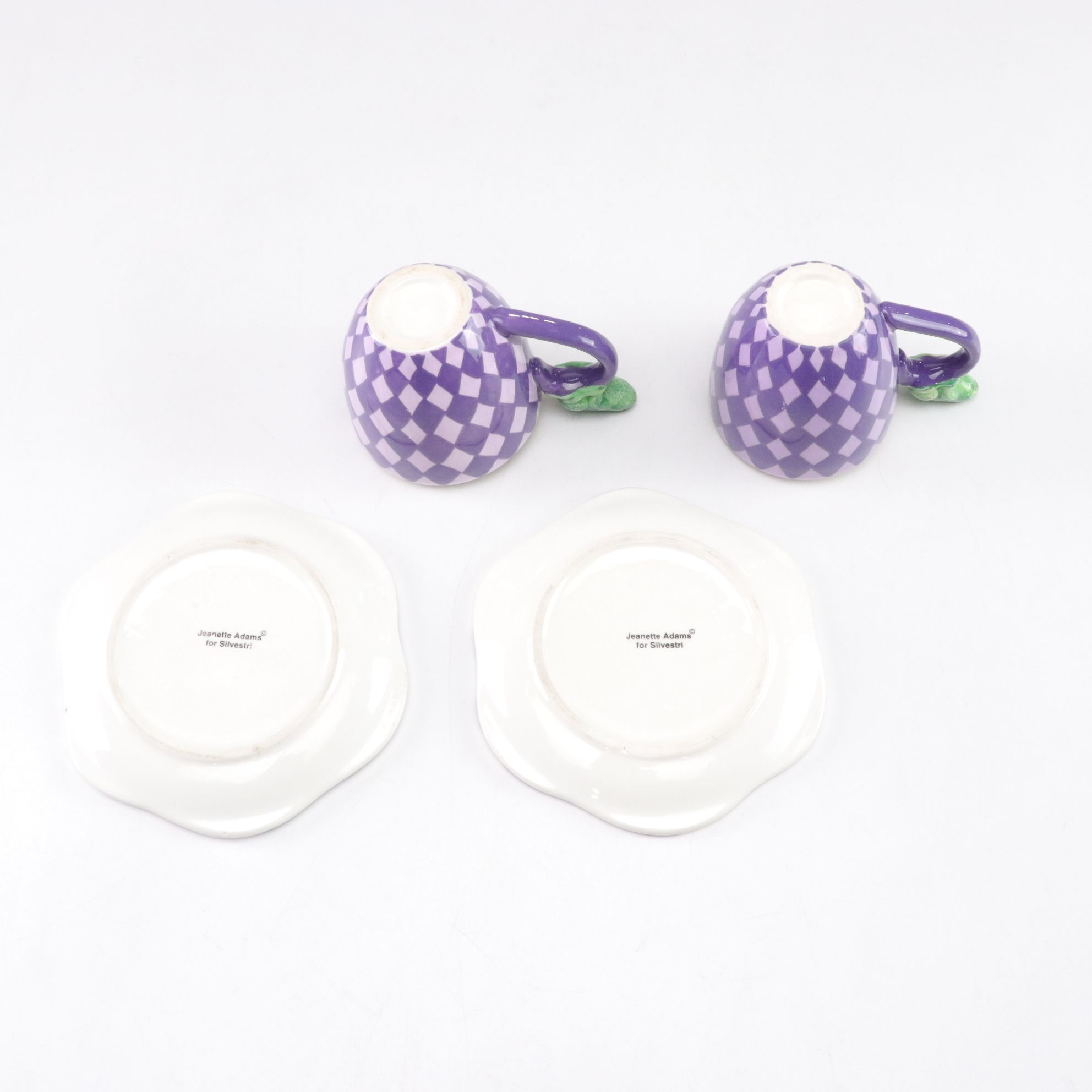 Jeannette Adams  for Silvestri Frog & Flowers Tea Set for Two