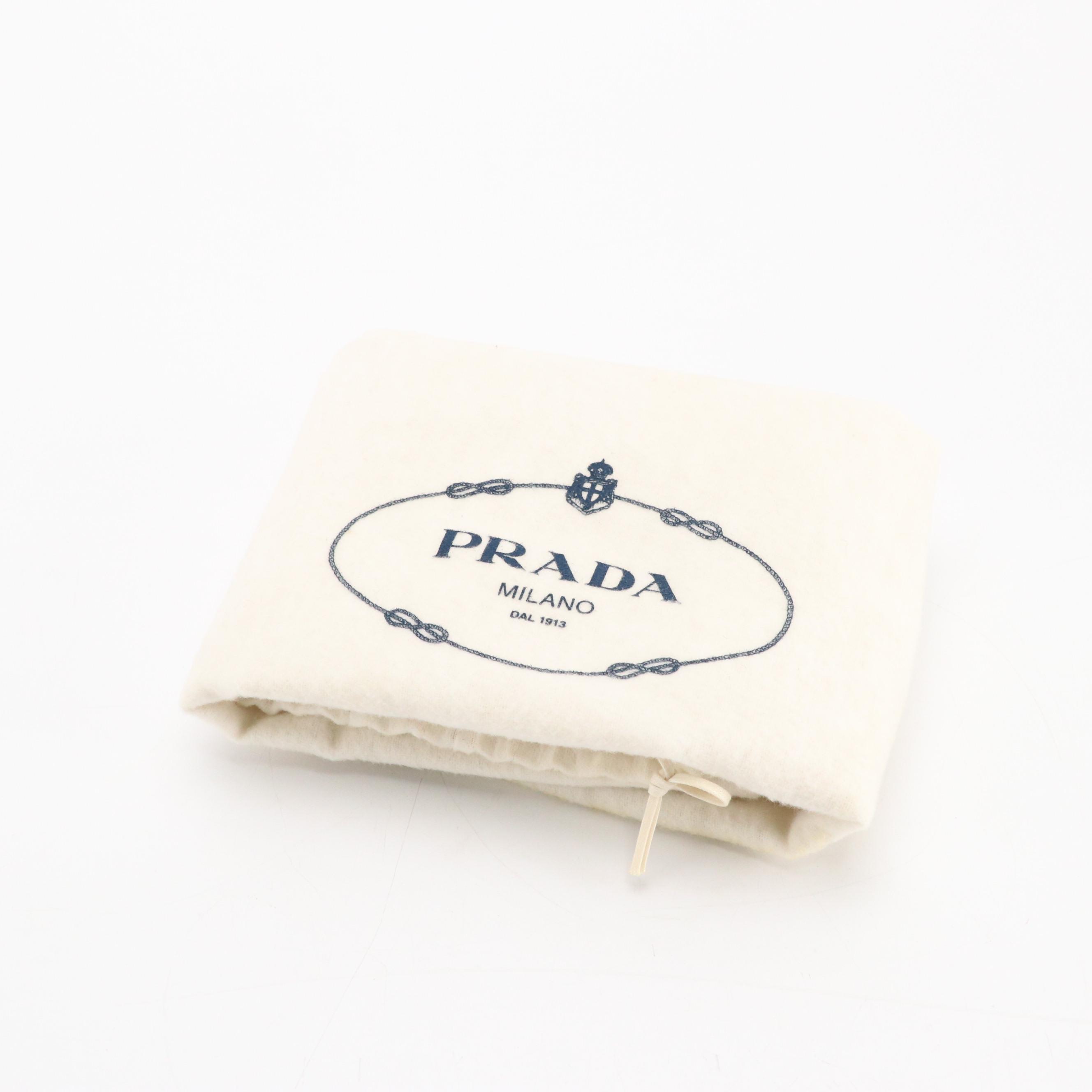 Prada Multicolored Wool Tweed and Black Leather Trimmed Boston Bag