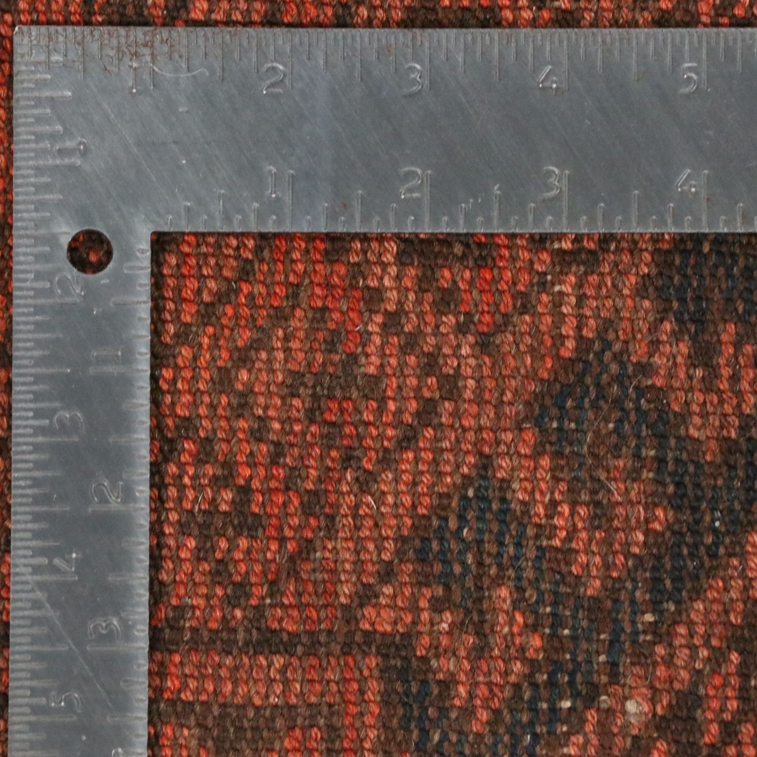 10'8 x 13'7 Hand-Knotted Afghan Turkmen Room-Sized Rug