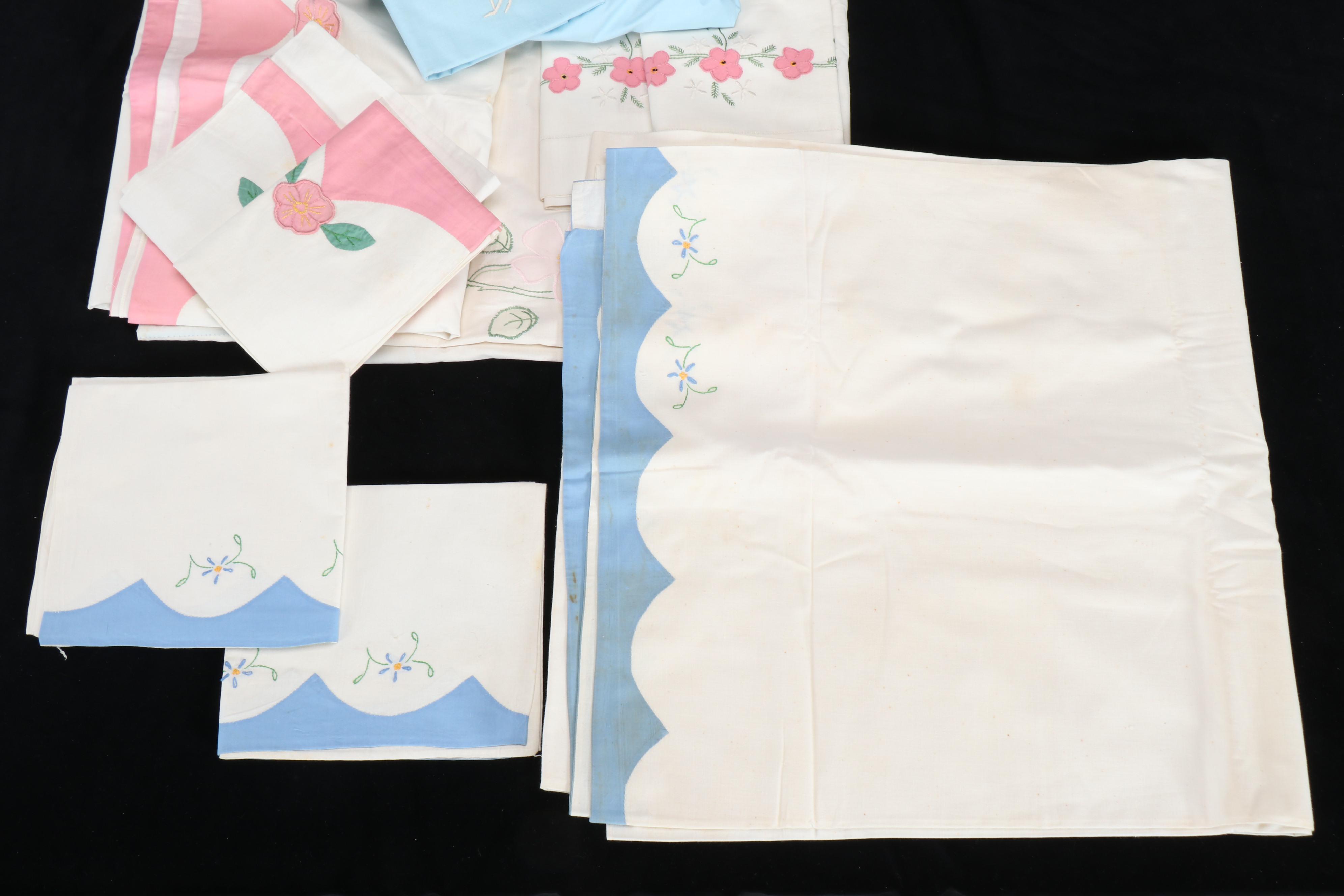 Hand-Embroidered Muslin Sheet Sets with Pamela Kline and More Linens