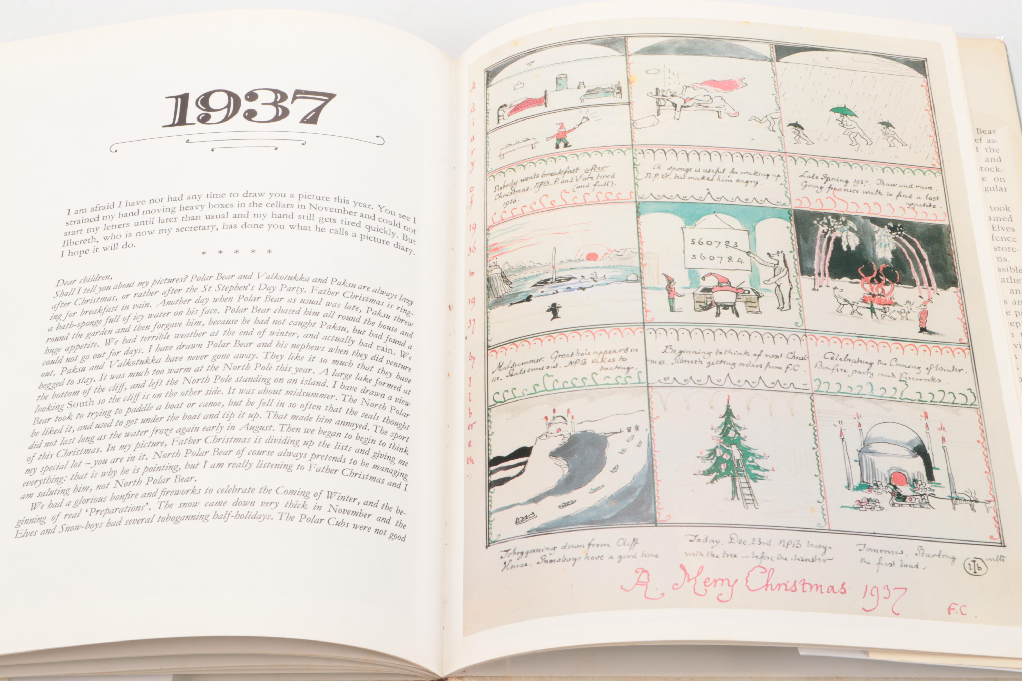 First Edition "The Father Christmas Letters" by J. R. R. Tolkien, 1976