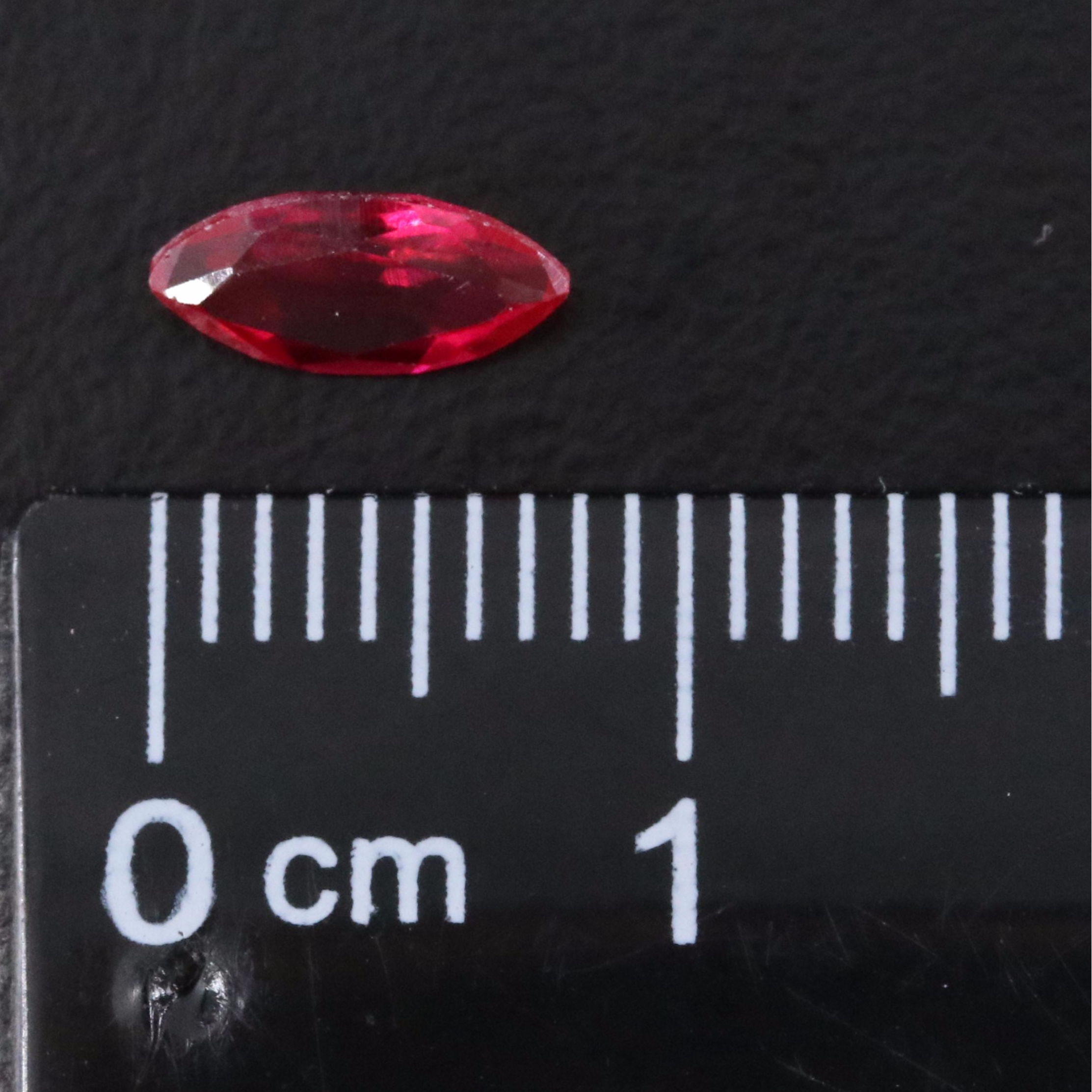 Loose 0.65 CT Lab Grown Ruby
