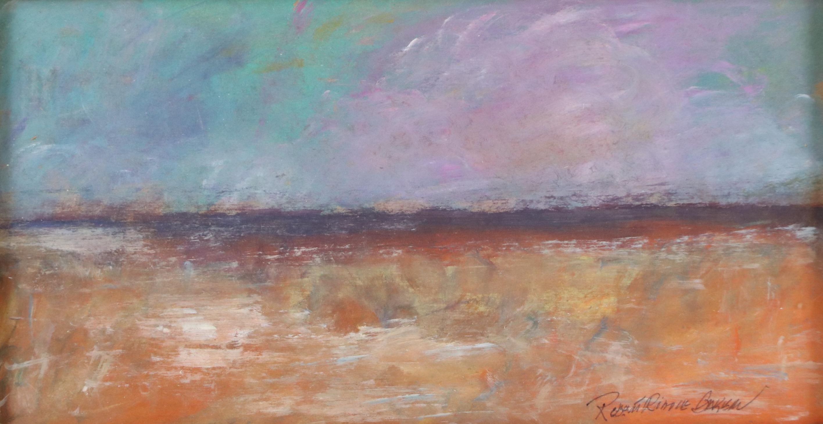 Robert Riddle Baker Landscape Acrylic Painting "The Promise," 2024