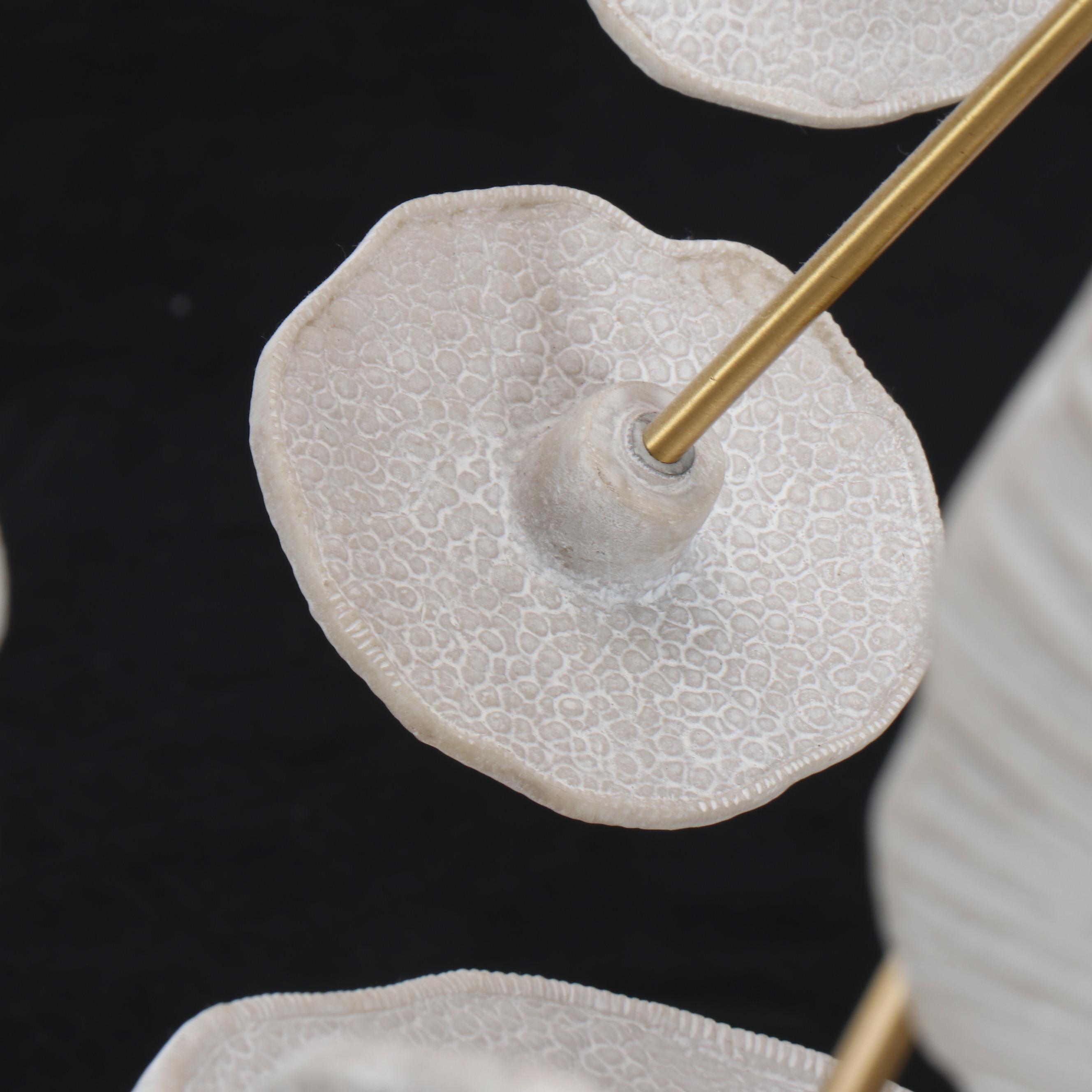 Ballard Designs Coral Sunburst Style Pendant Light