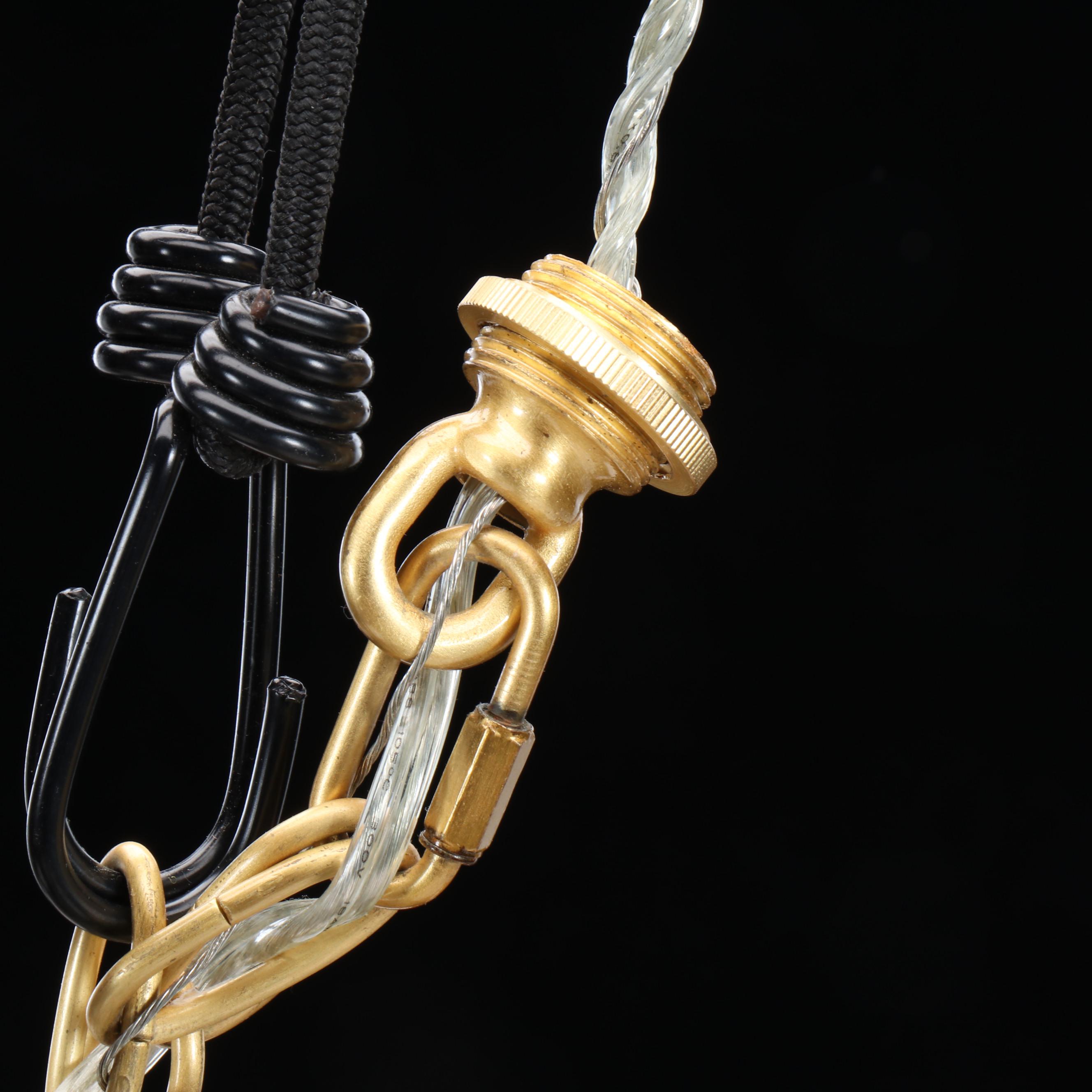 Ballard Designs Coral Sunburst Style Pendant Light