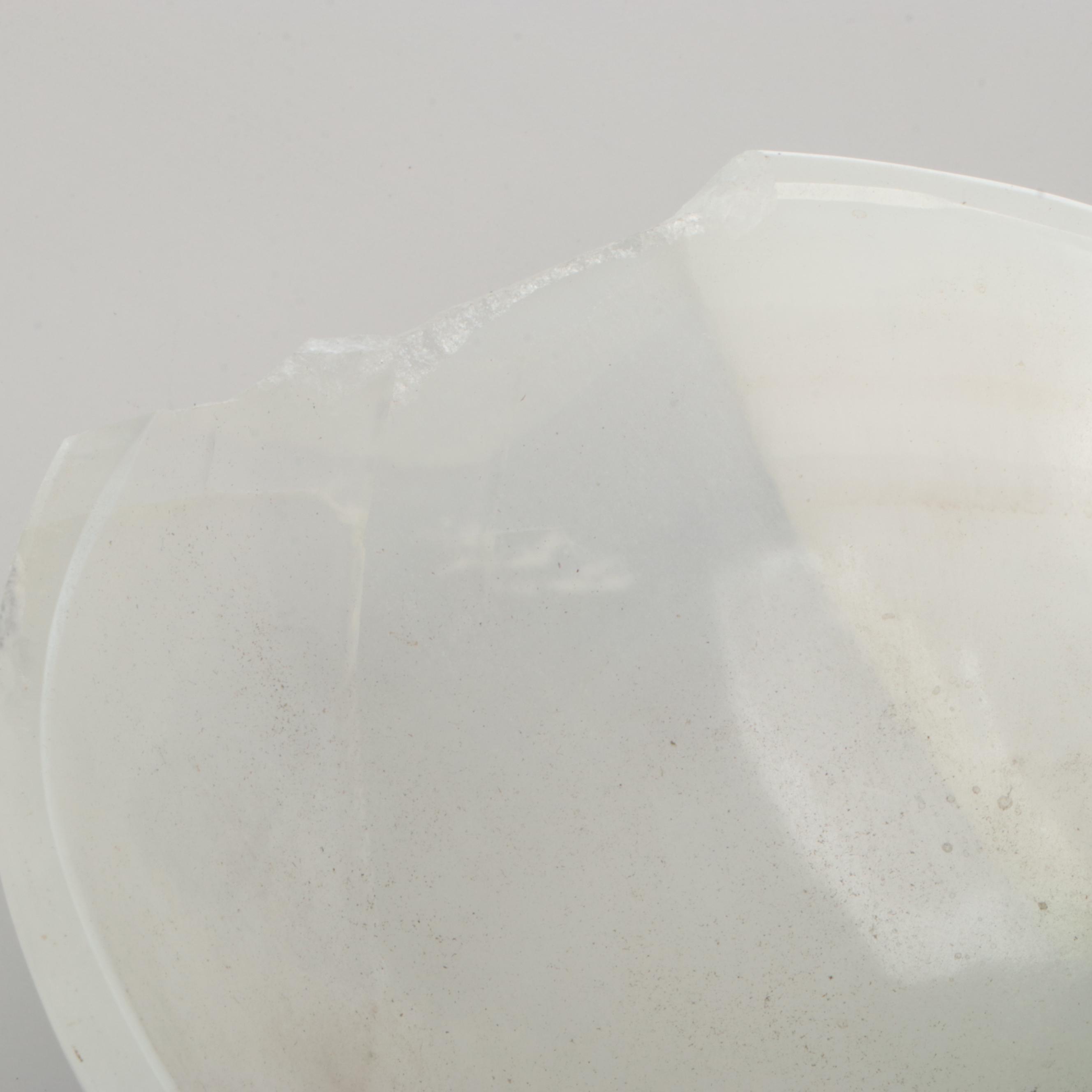 Carved Onyx Centerpiece Bowl