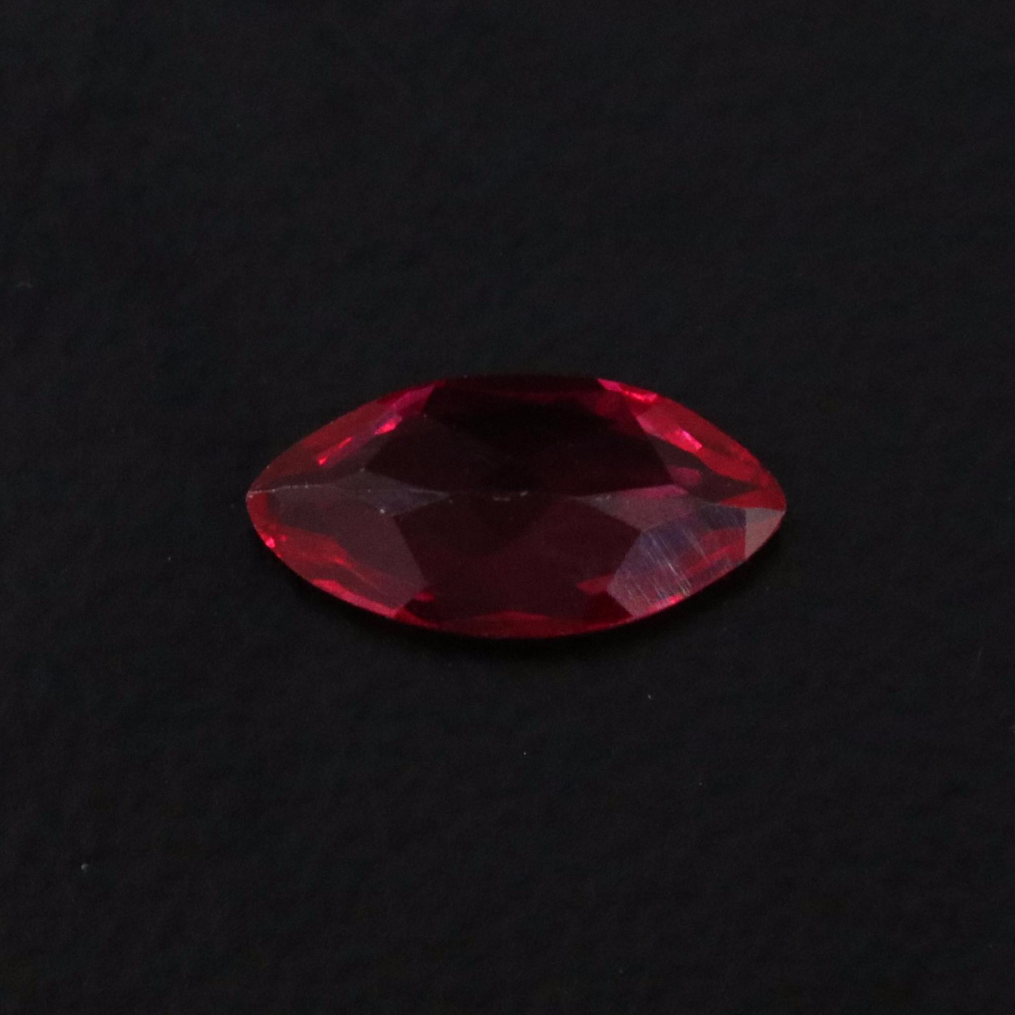 Loose 0.63 CT Lab Grown Ruby