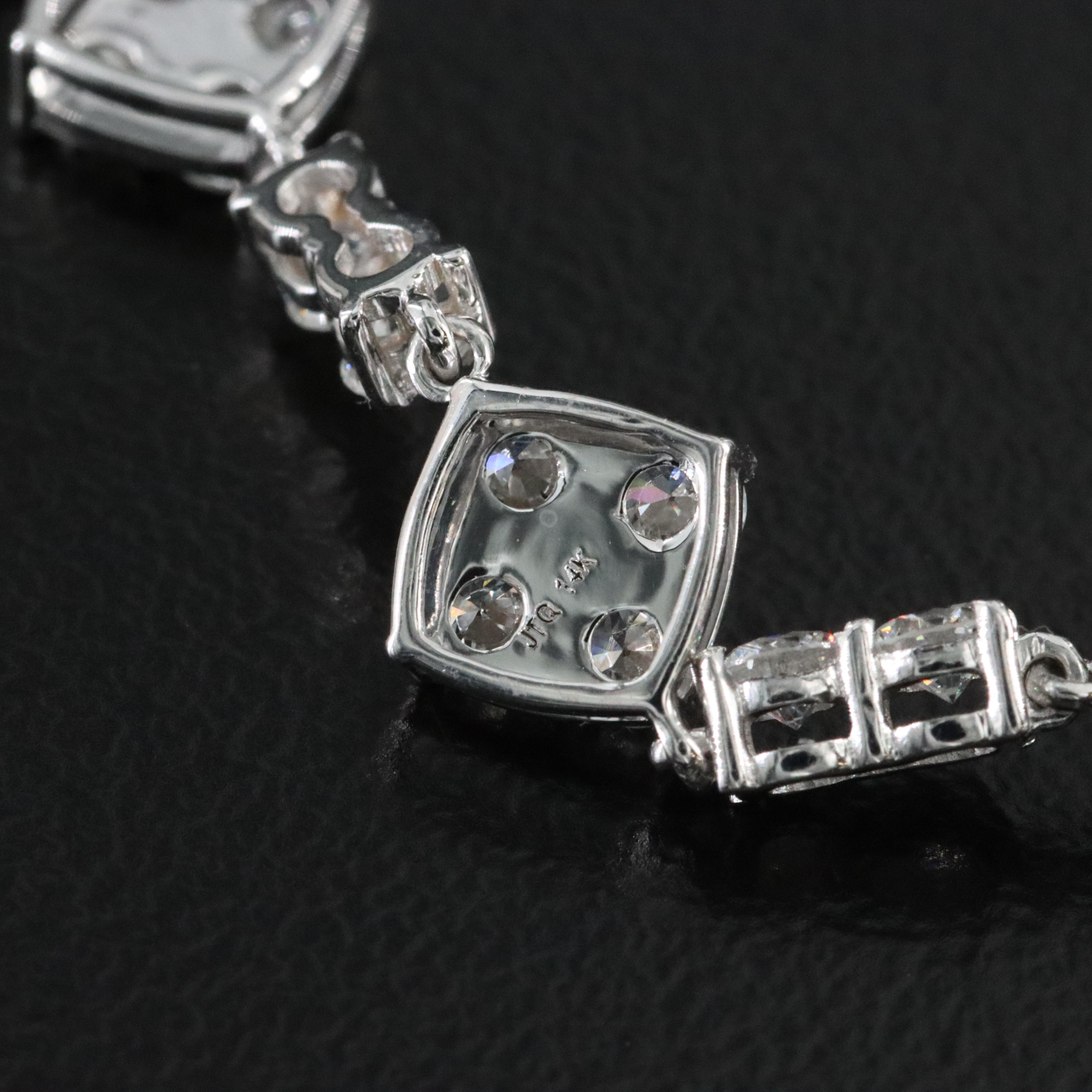 14K 3.36 CTW Lab Grown Diamond Bracelet with IGI Jewelry Report