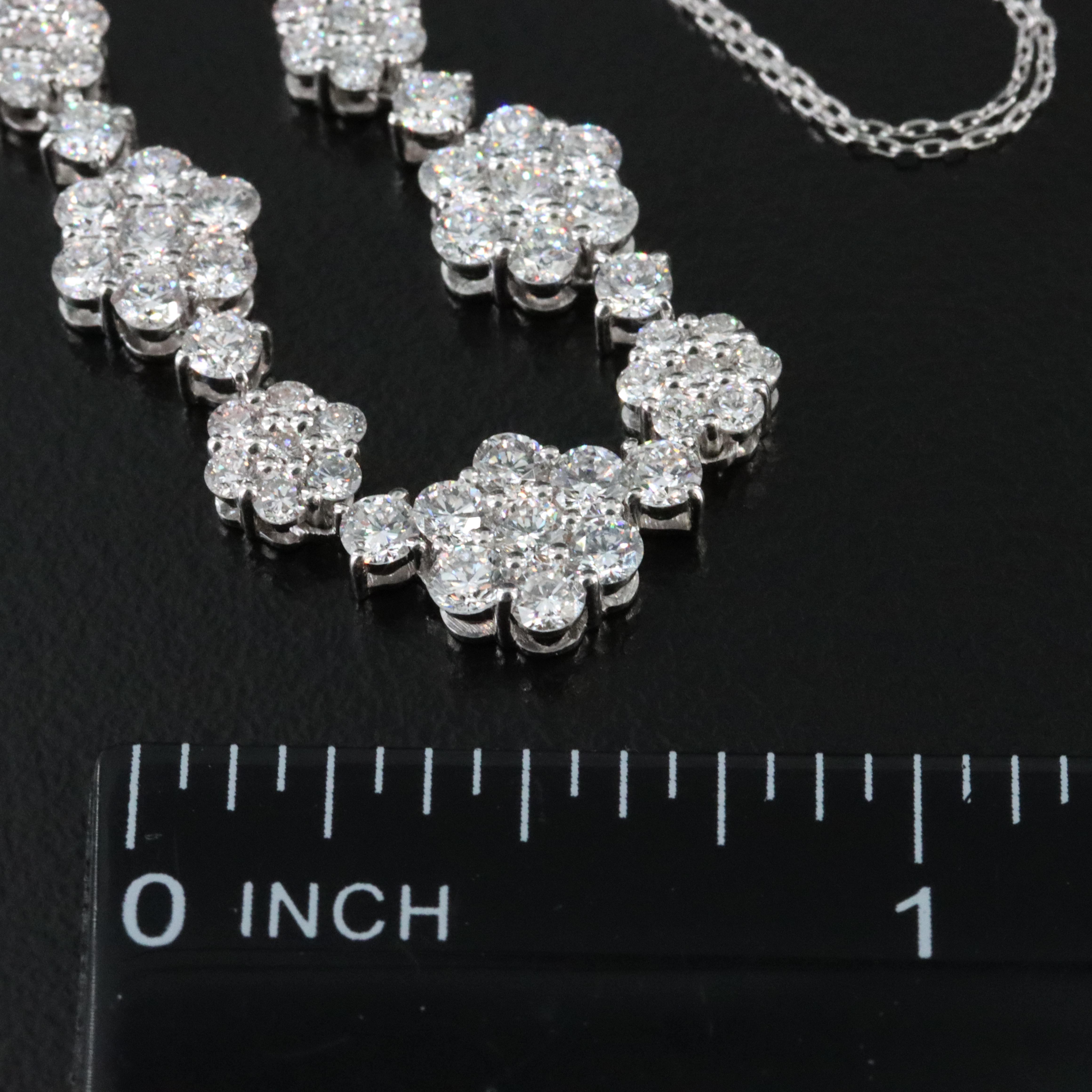 14K 2.57 CTW Lab Grown Diamond Necklace with IGI Jewelry Report