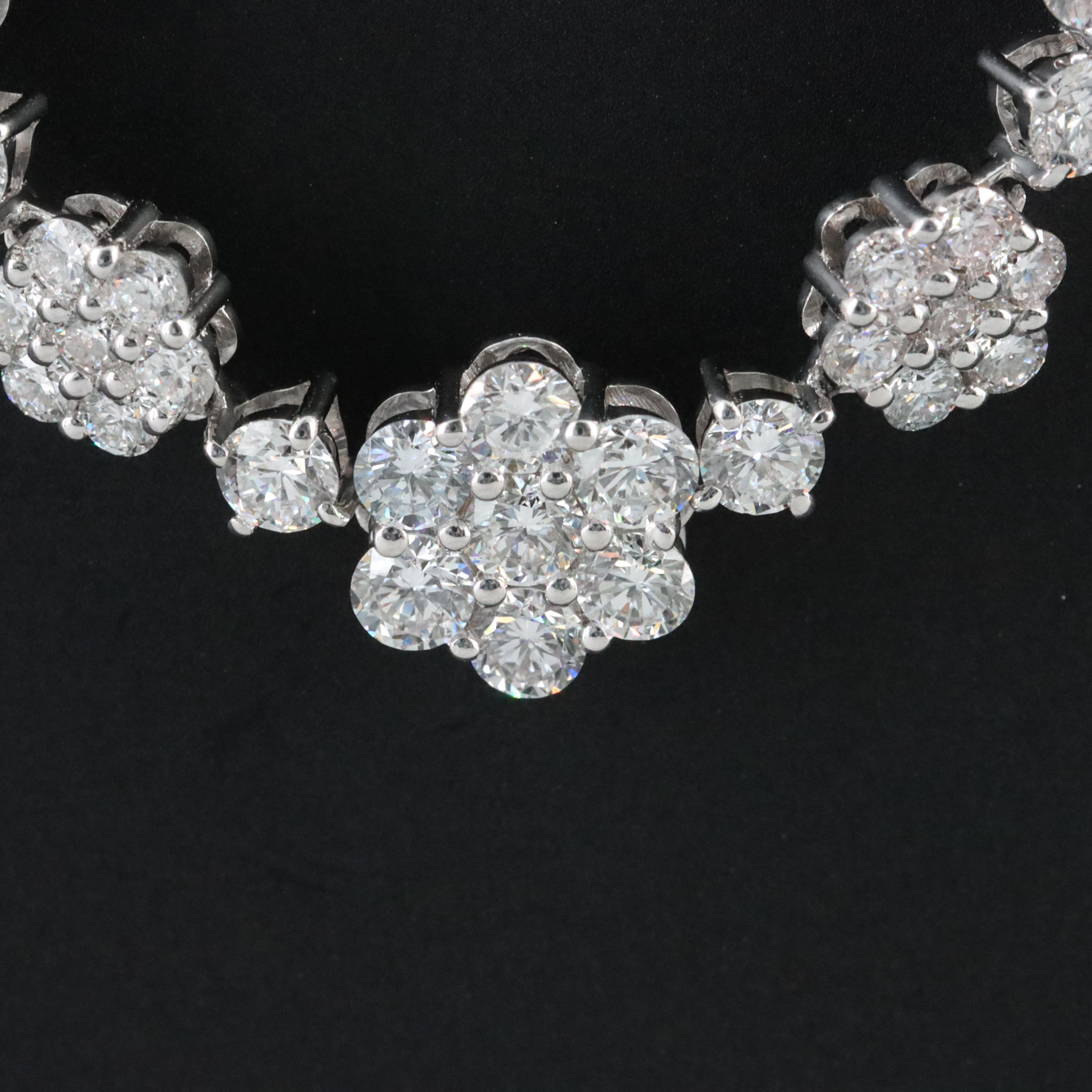 14K 2.57 CTW Lab Grown Diamond Necklace with IGI Jewelry Report