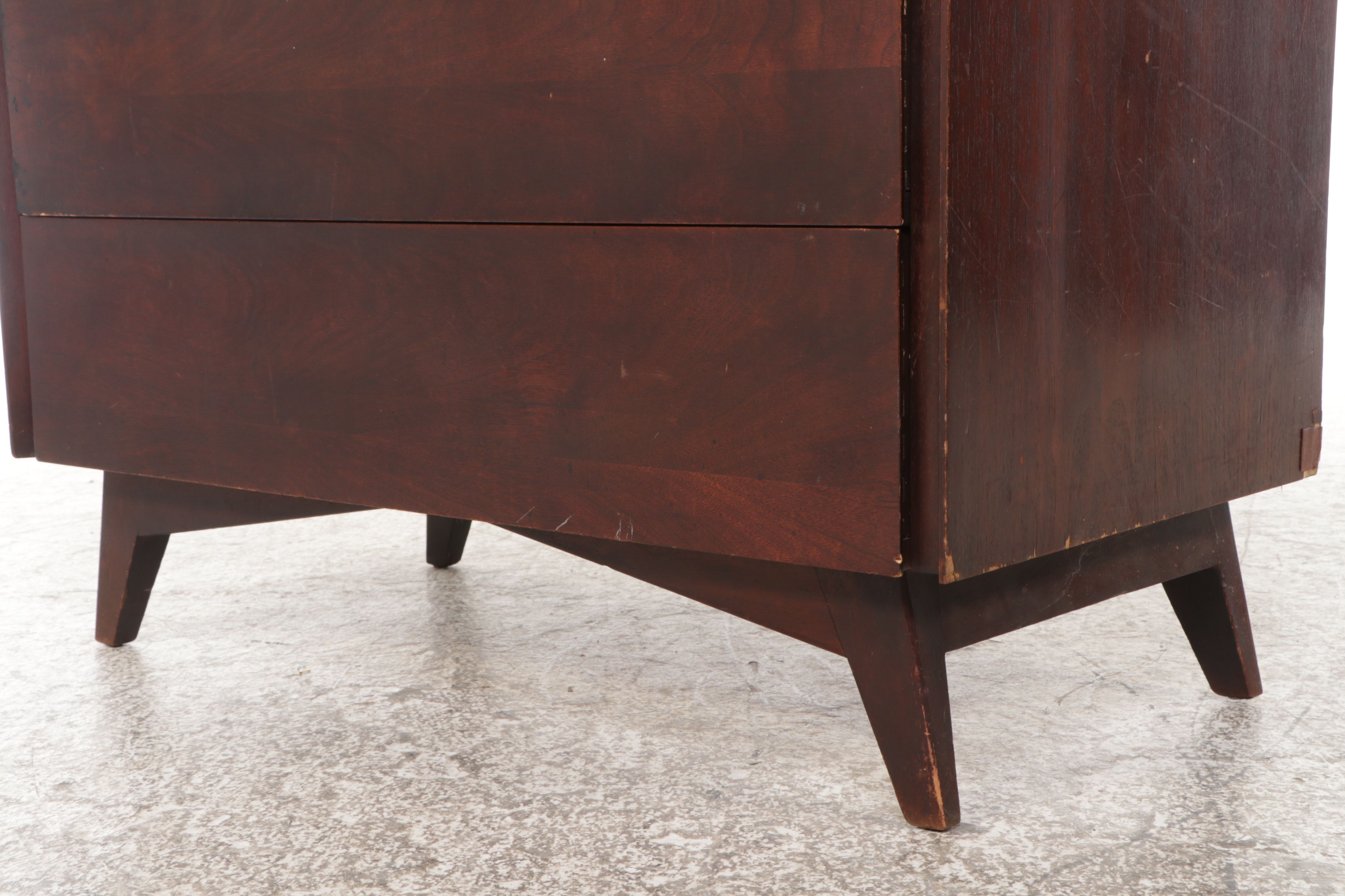 Mid Century Modern Walnut Chest of Drawers