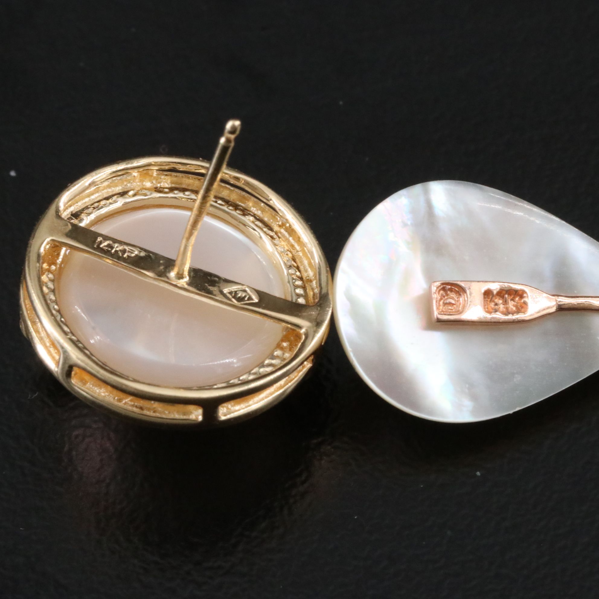 14K Pearl and Diamond Earring Selection