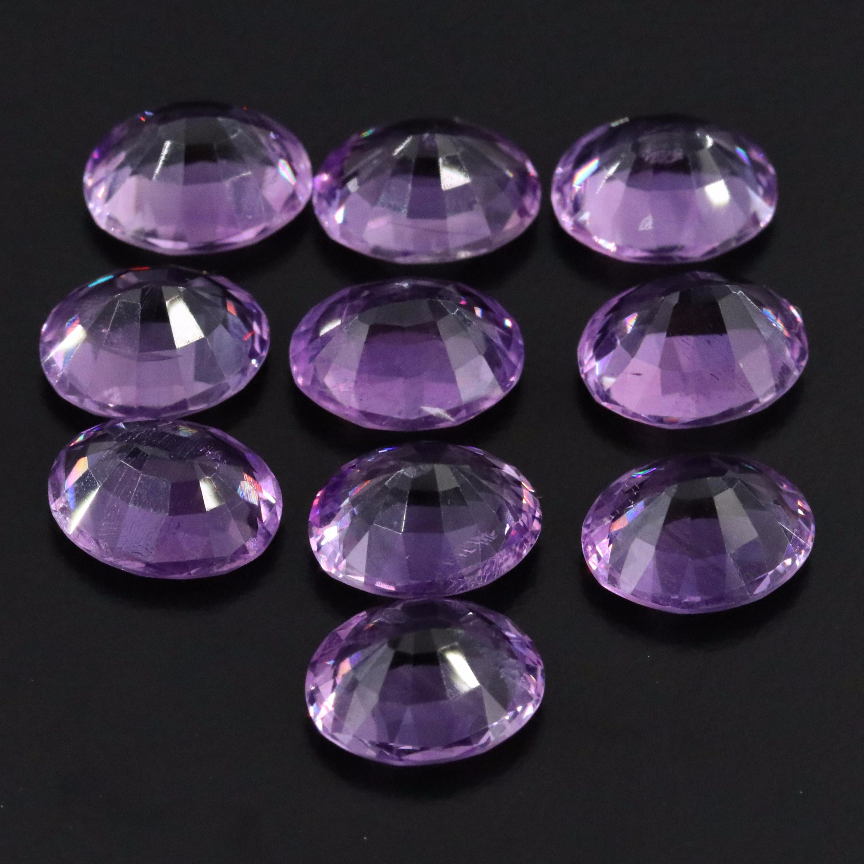 Loose 23.98 CTW Amethysts