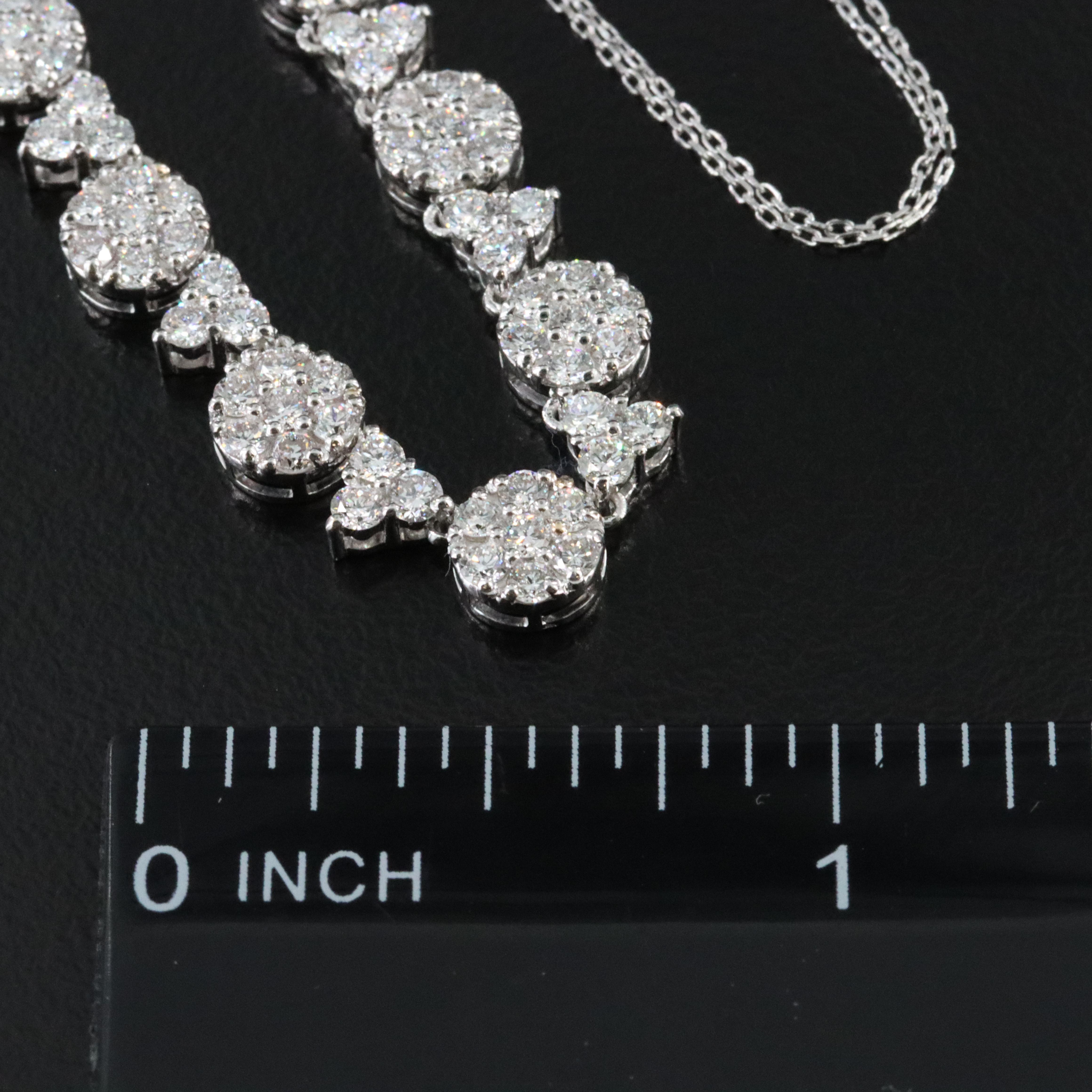 14K 2.10 CTW Lab Grown Diamond Necklace with IGI Jewelry Report