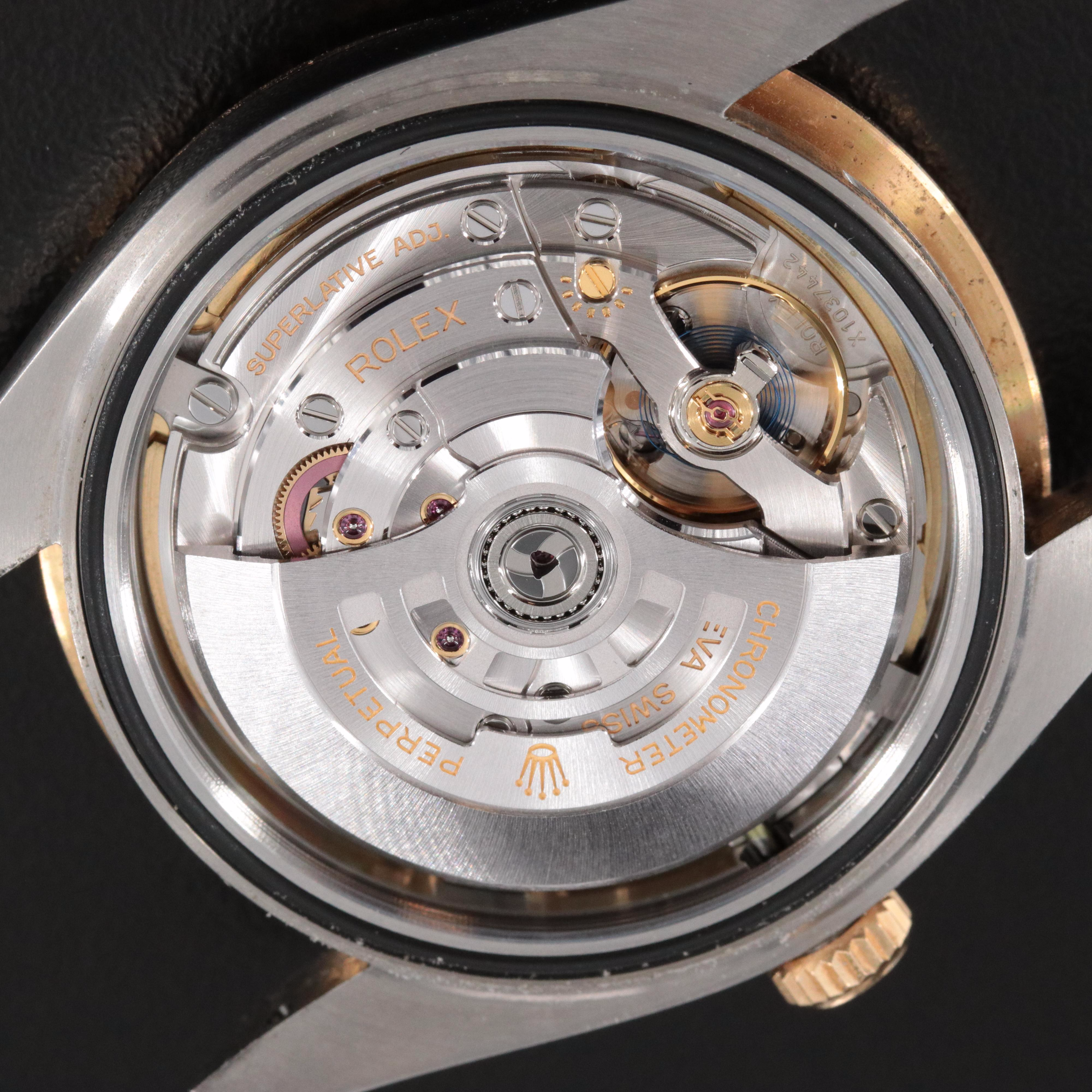 Rolex Datejust 41 Model 126333 Oyster Steel and Yellow Gold Watch