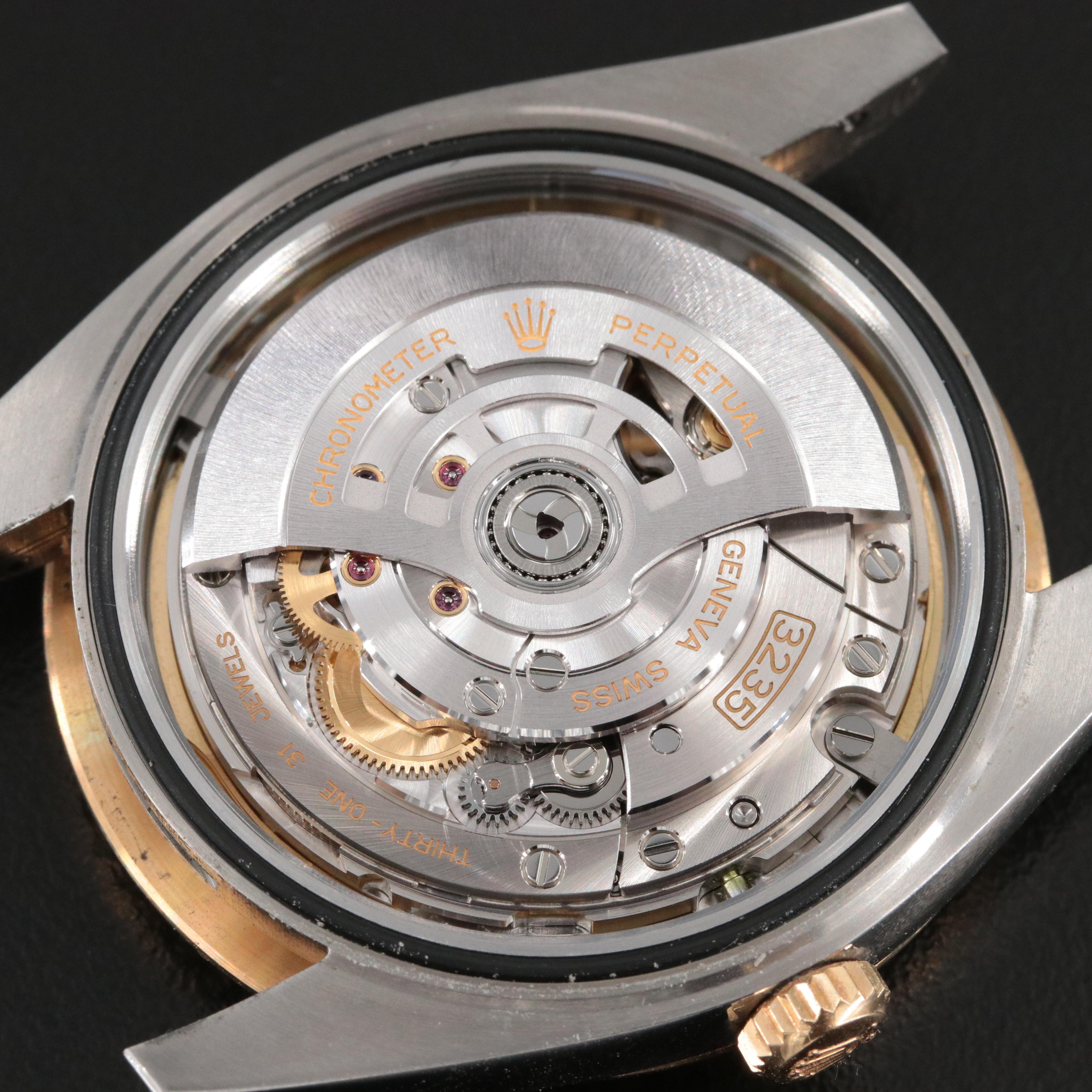 Rolex Datejust 41 Model 126333 Oyster Steel and Yellow Gold Watch