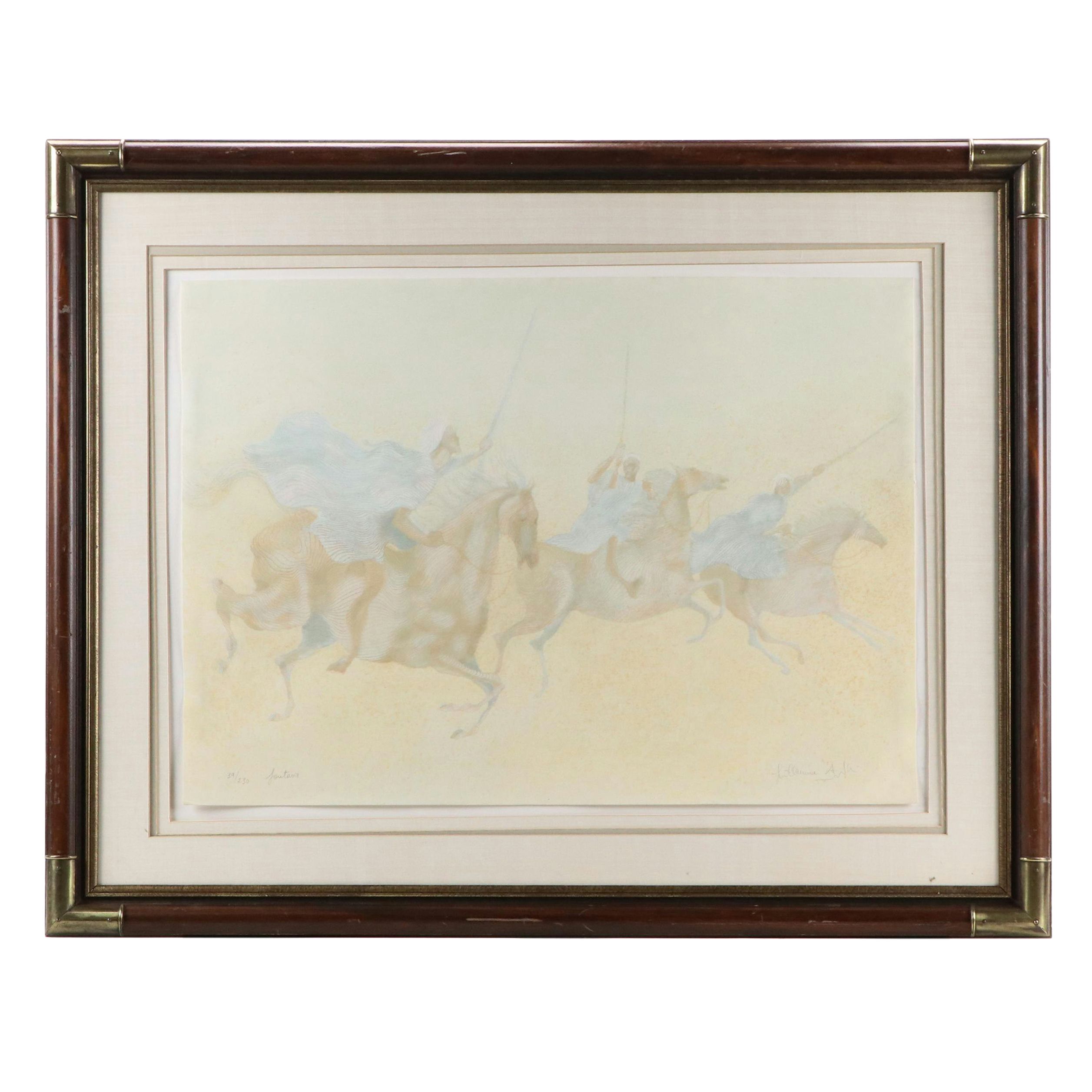 Guillaume Azoulay Serigraph "Fantasia"