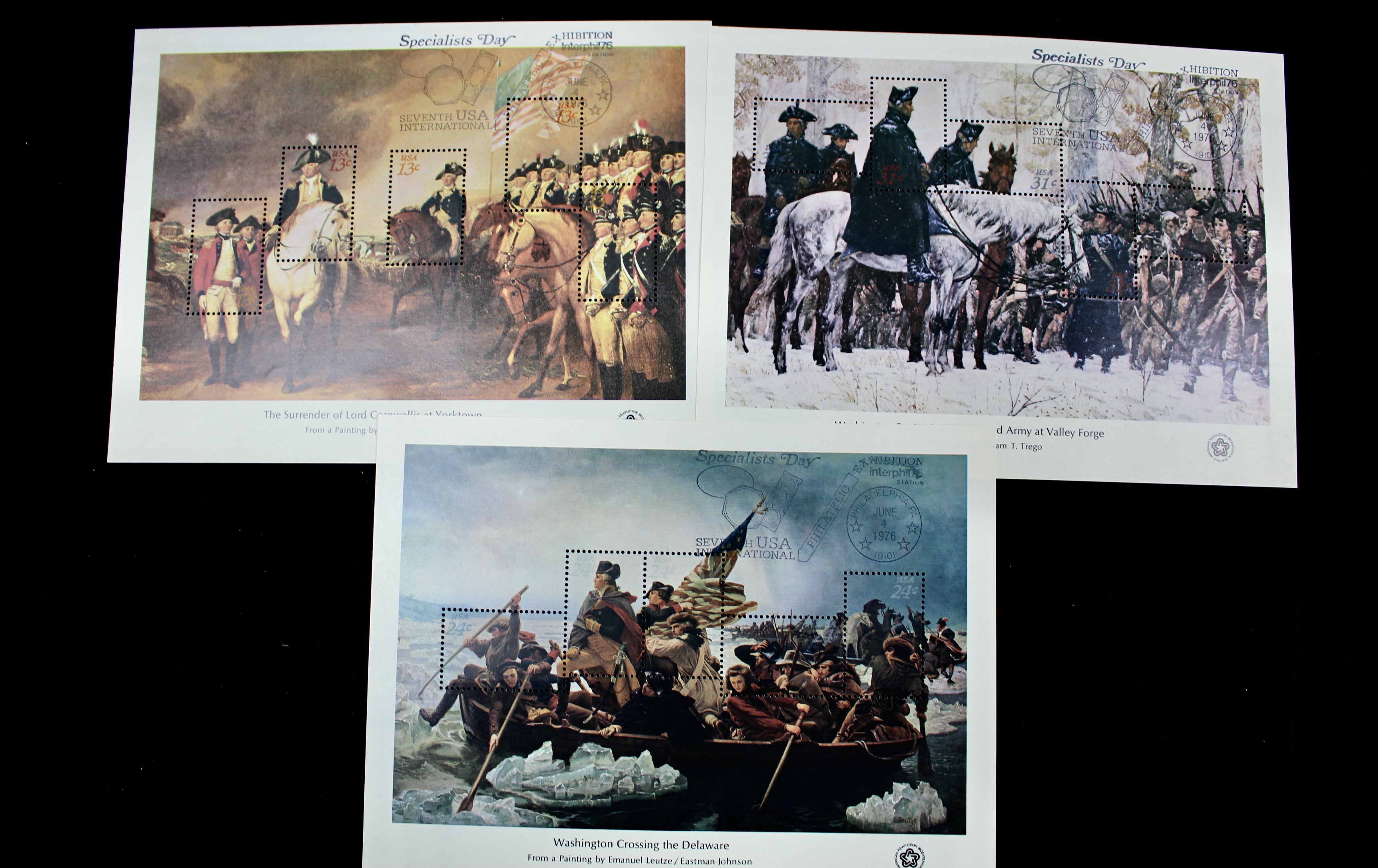 Postage Stamp Sheet Grouping