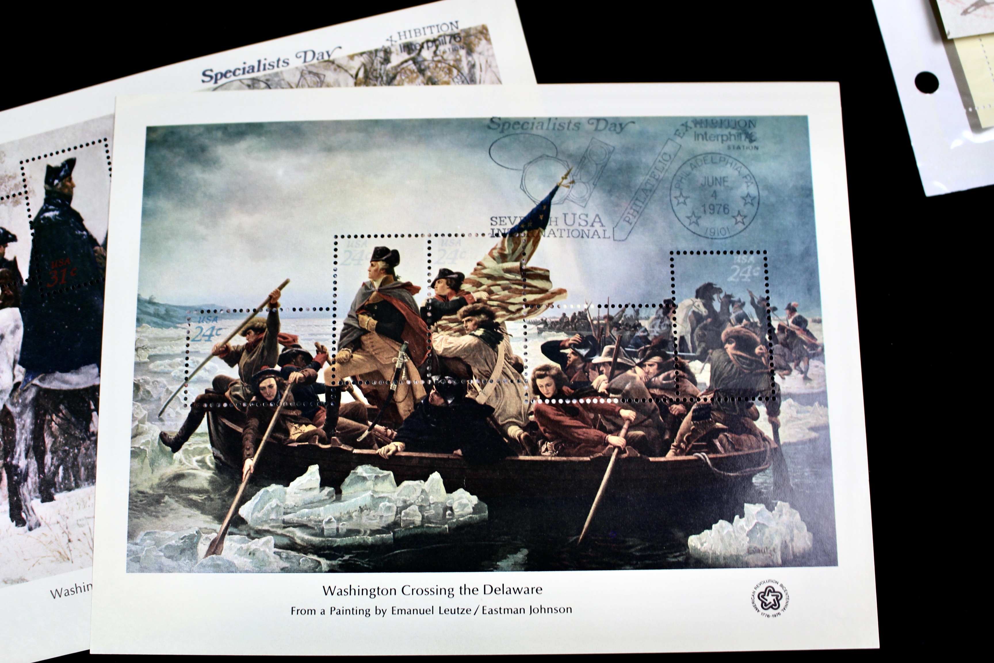 Postage Stamp Sheet Grouping